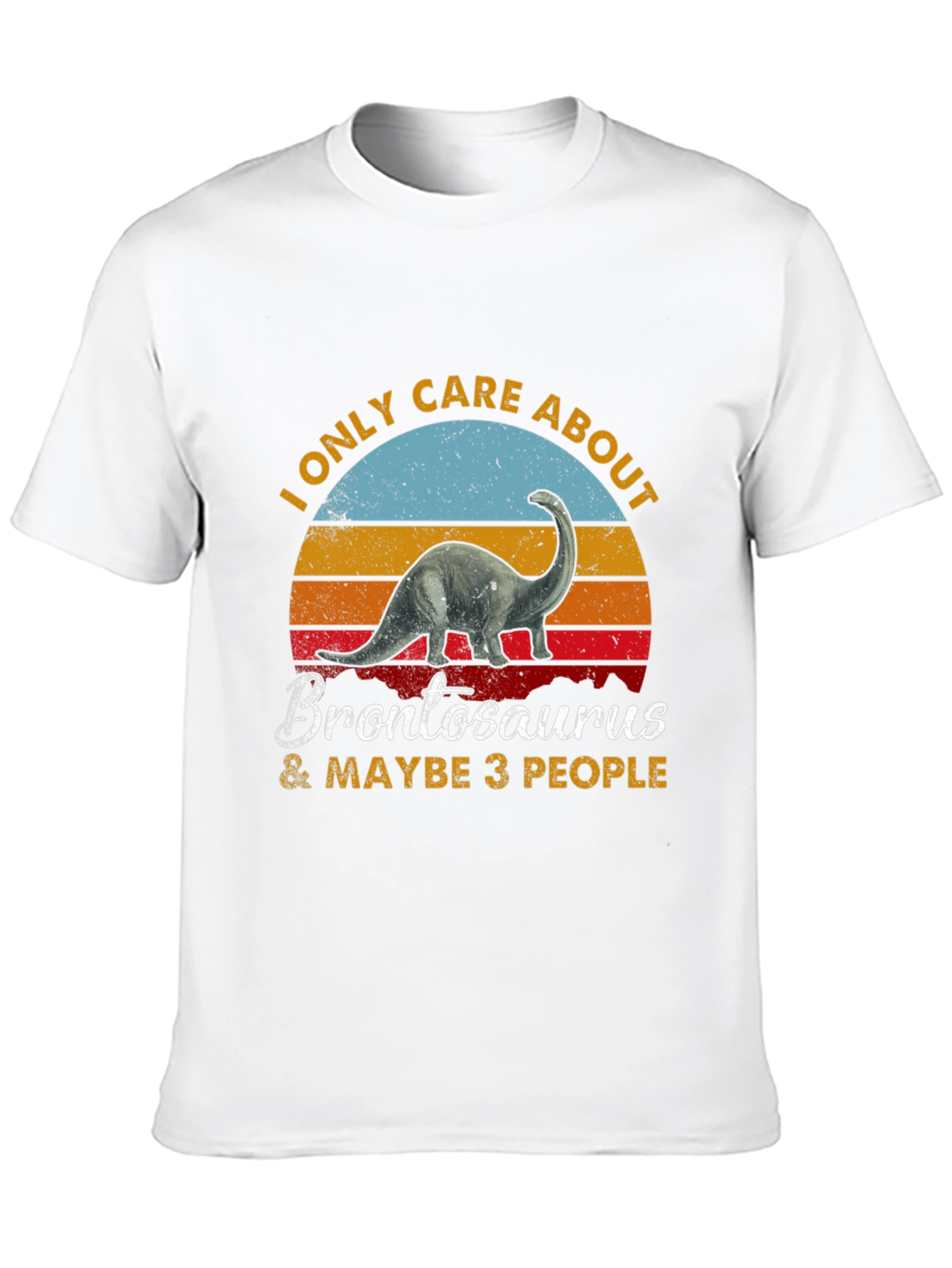 Brontosaurus & Maybe 3 People T-Shirt