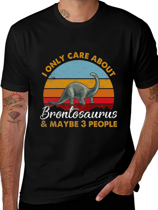 Brontosaurus & Maybe 3 People T-Shirt