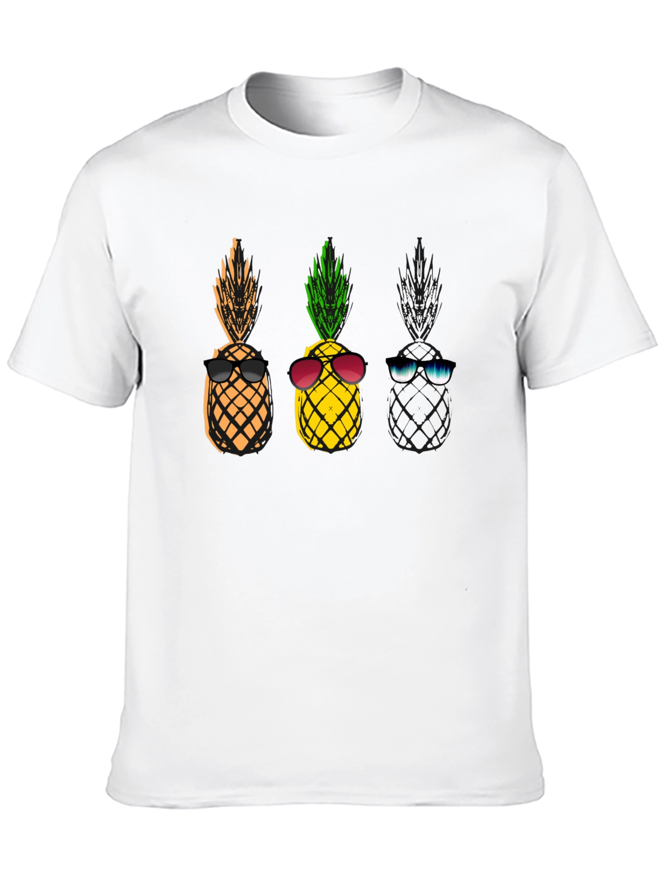 Cool Pineapple Sunglasses T-Shirt
