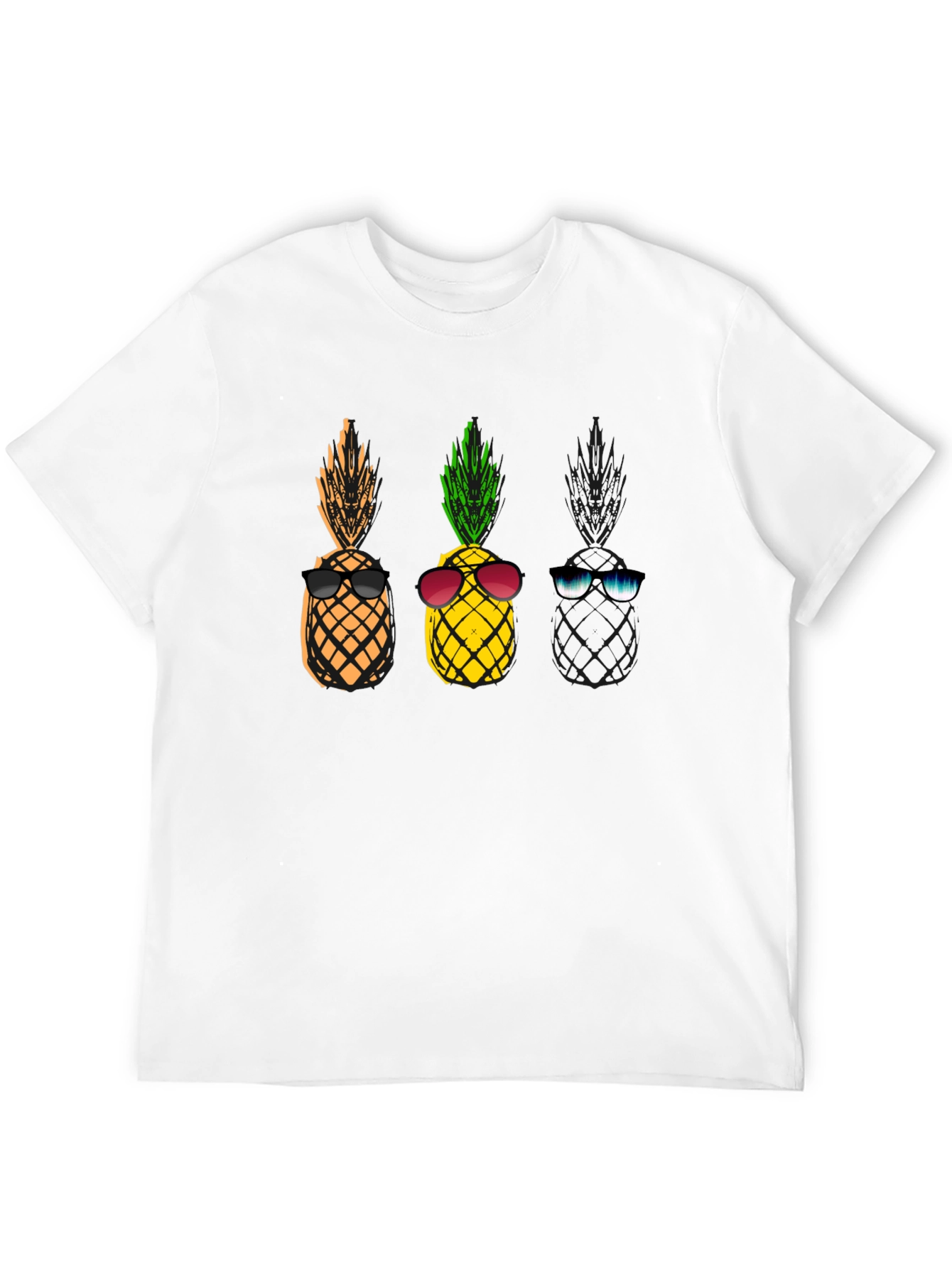 Cool Pineapple Sunglasses T-Shirt