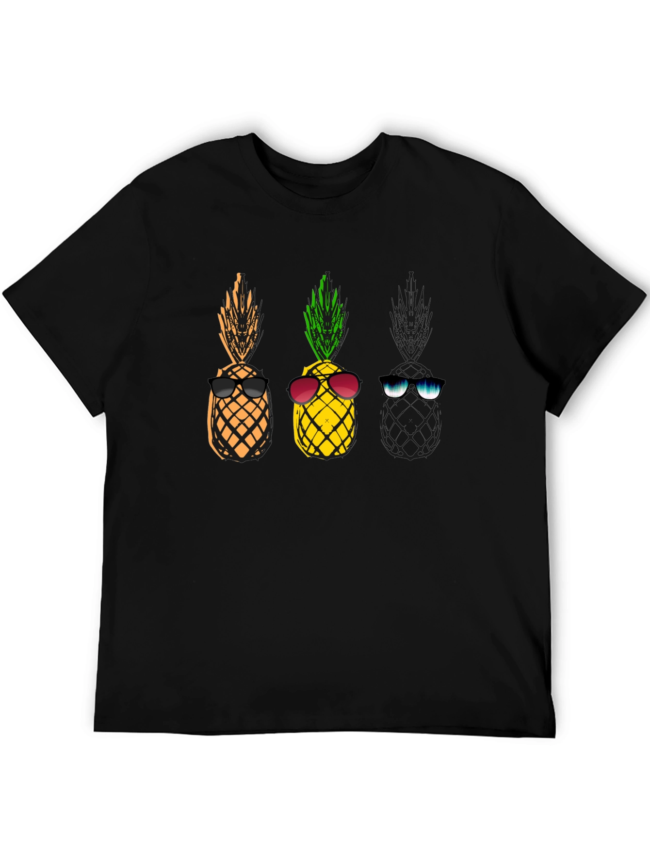 Cool Pineapple Sunglasses T-Shirt