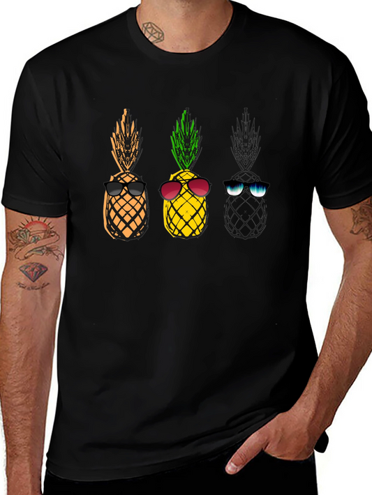 Cool Pineapple Sunglasses T-Shirt