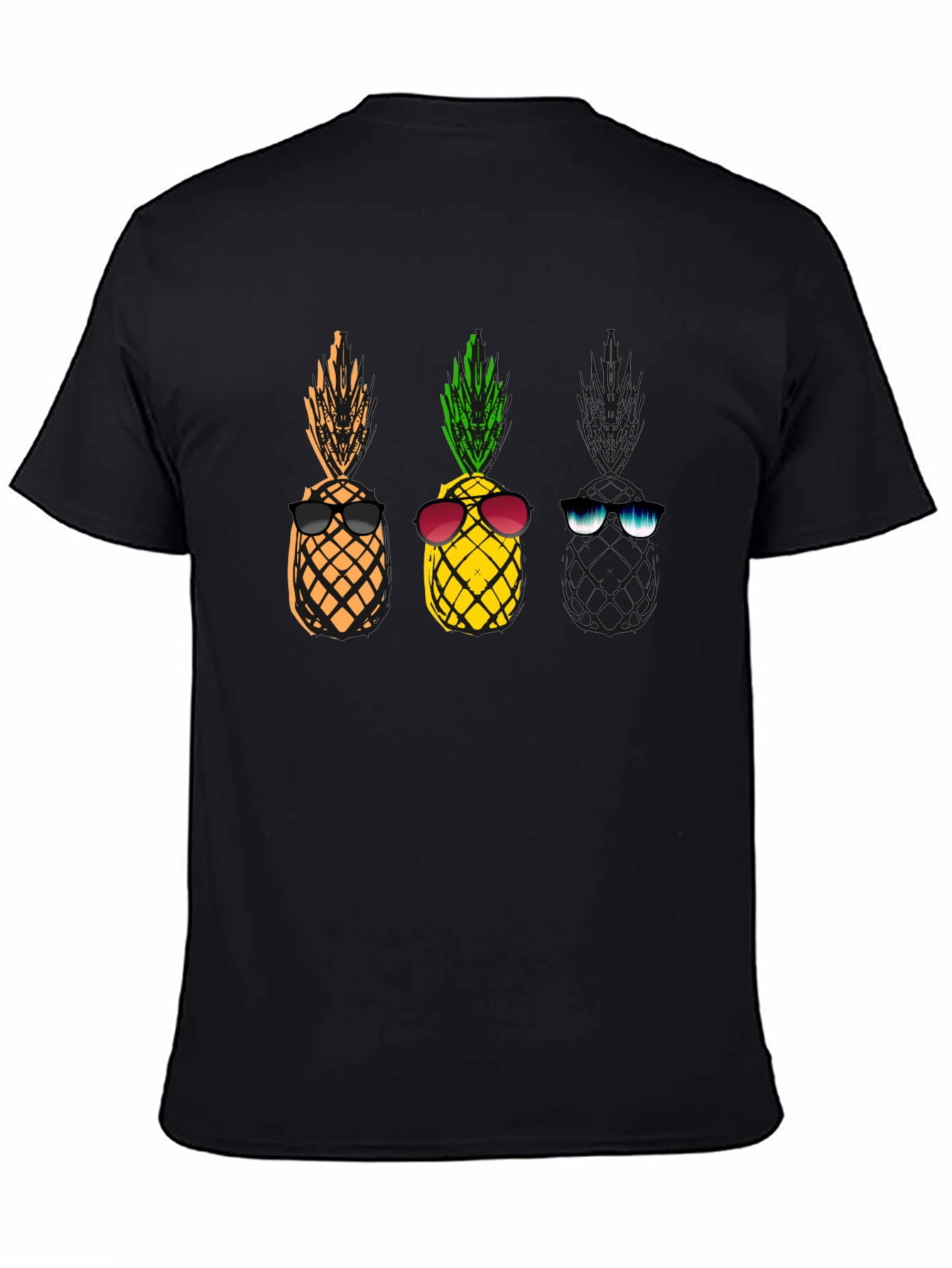 Cool Pineapple Sunglasses T-Shirt