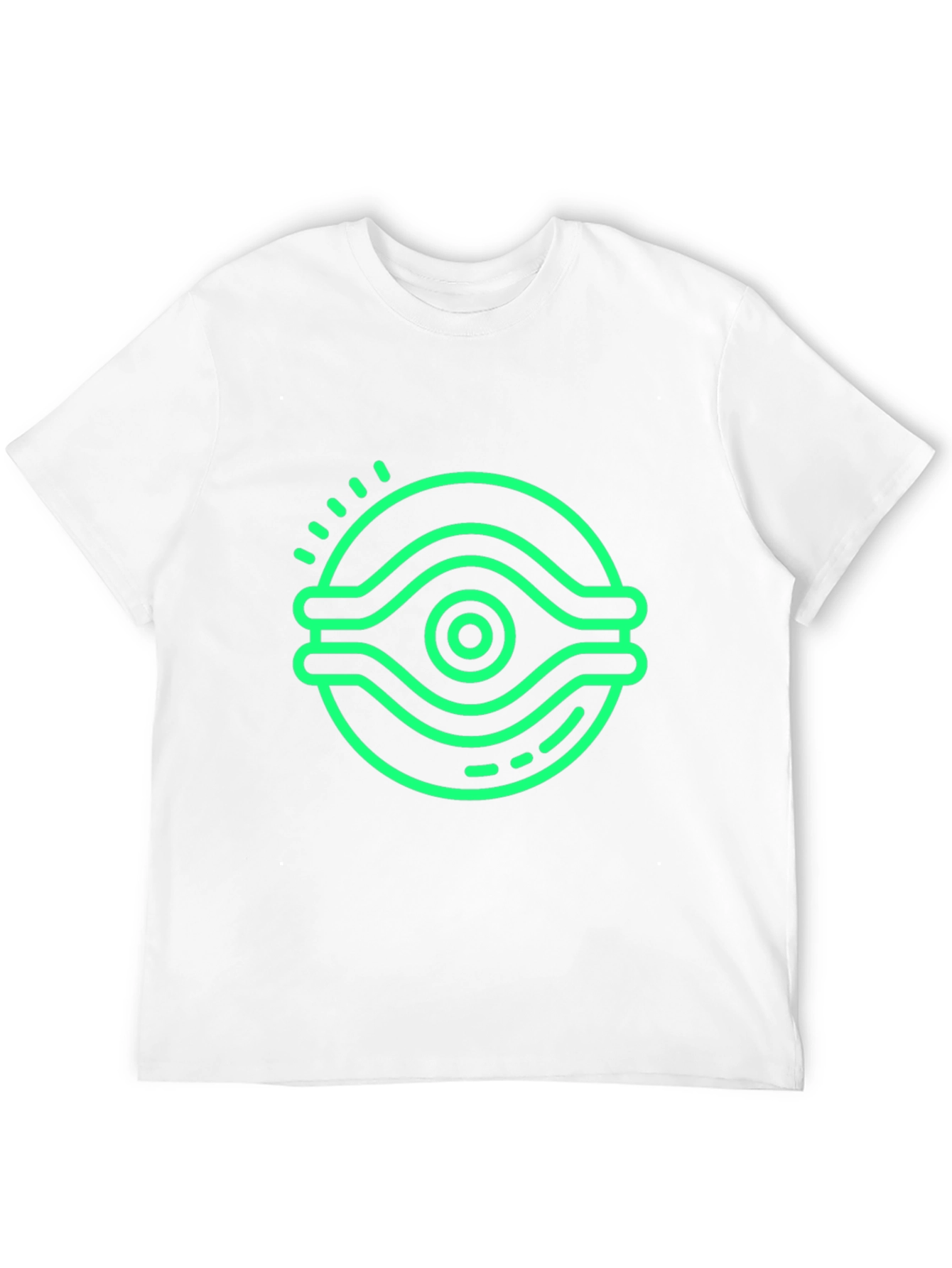Eye Graphic Black T-Shirt