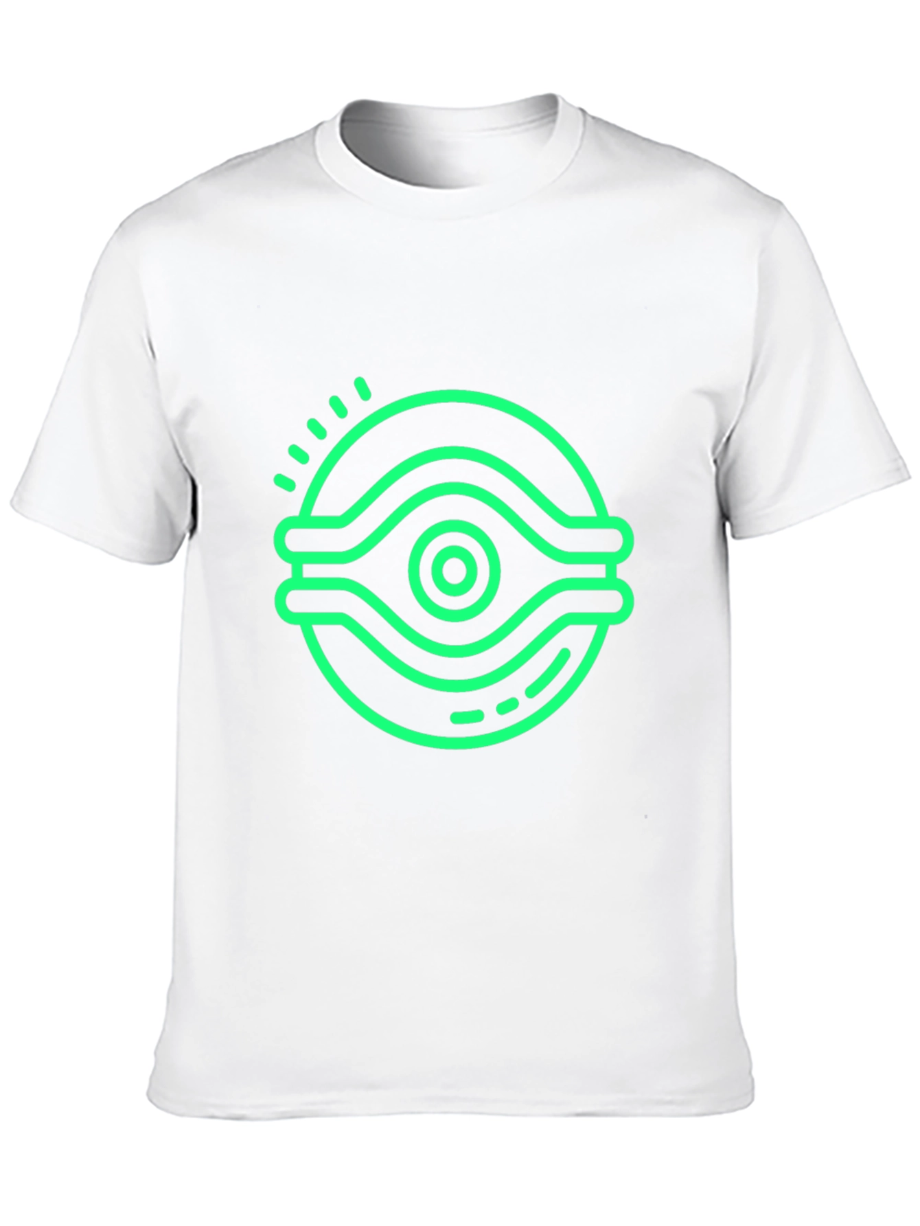 Eye Graphic Black T-Shirt