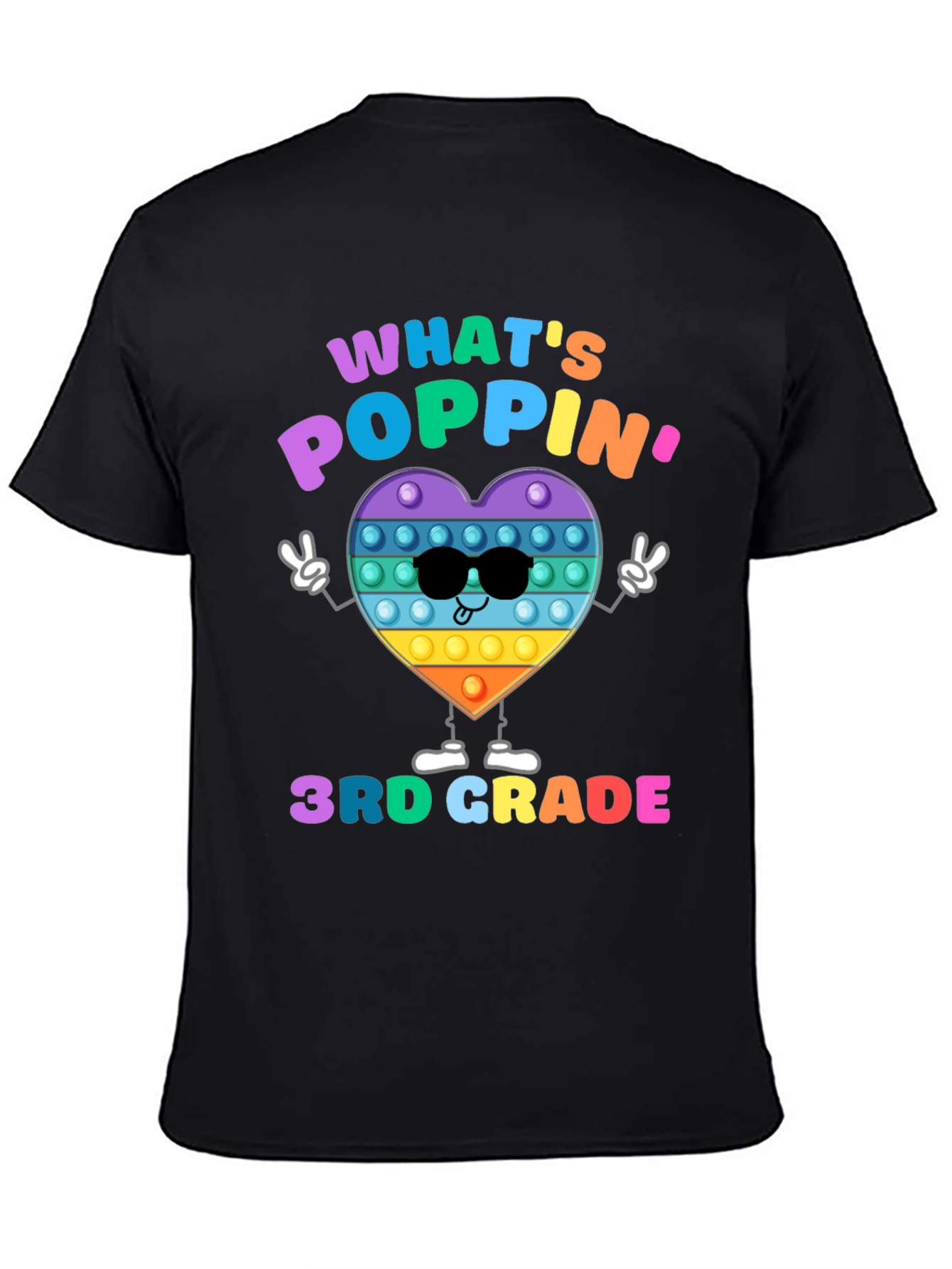 Whats Poppin 3rd Grade T-Shirt