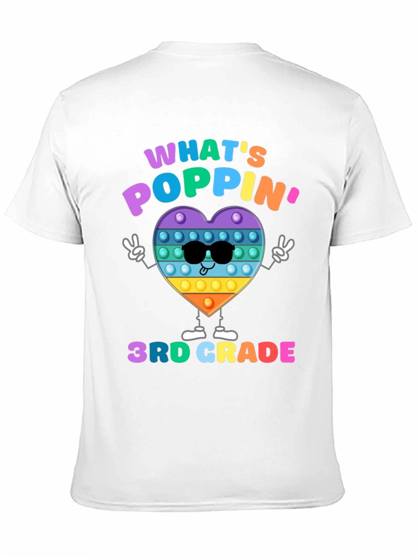 Whats Poppin 3rd Grade T-Shirt