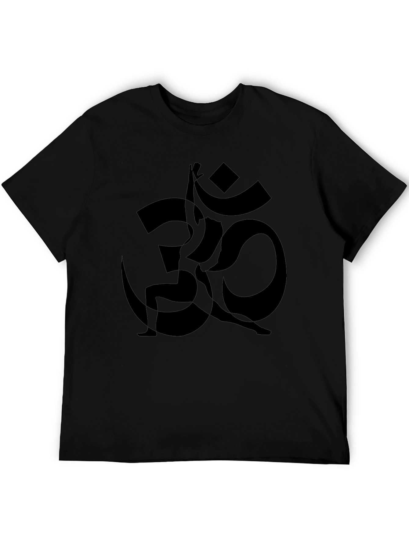 Om Yoga Symbol Black T-Shirt