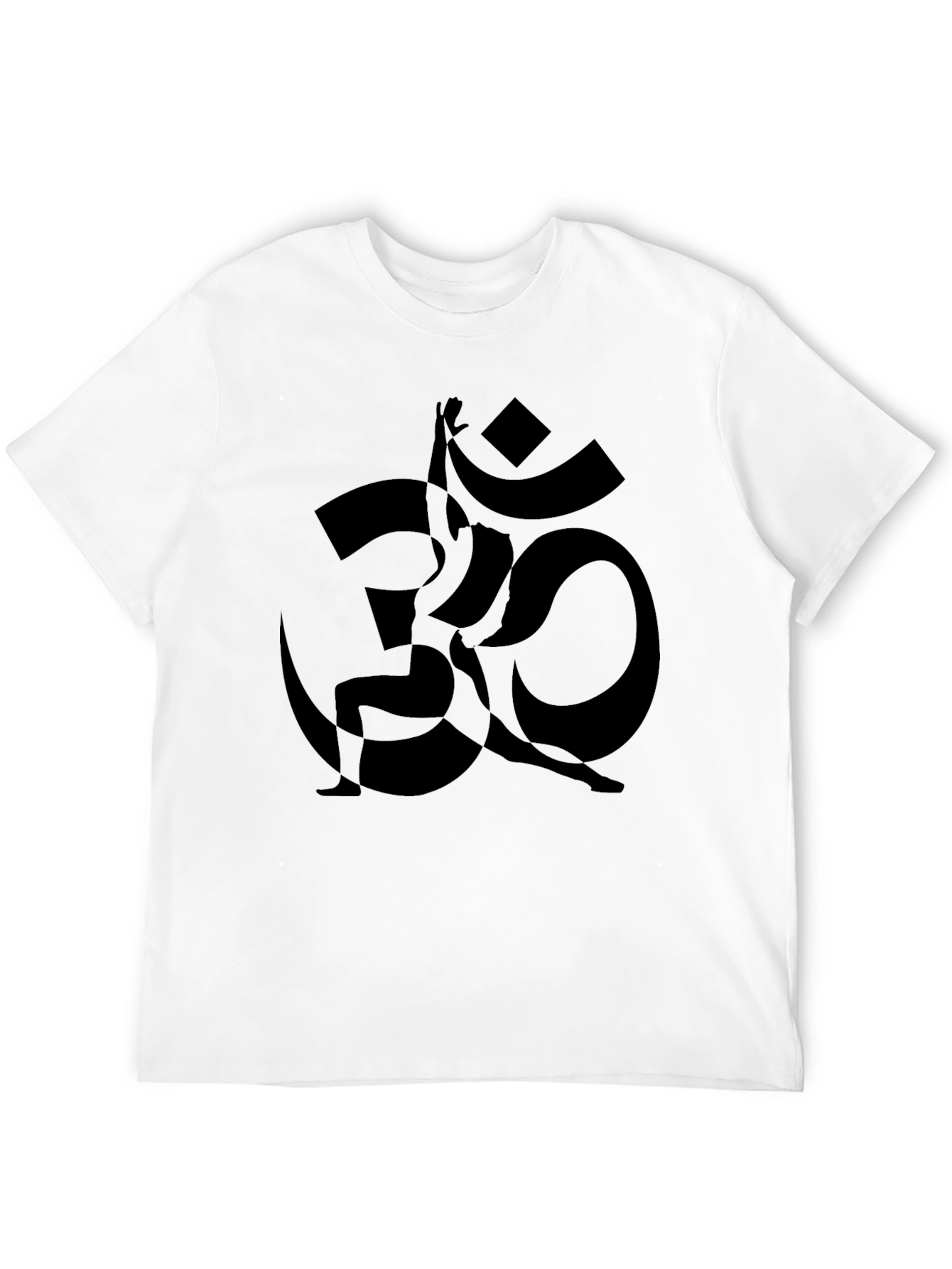 Om Yoga Symbol Black T-Shirt