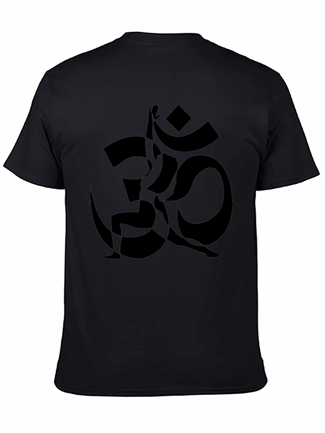 Om Yoga Symbol Black T-Shirt
