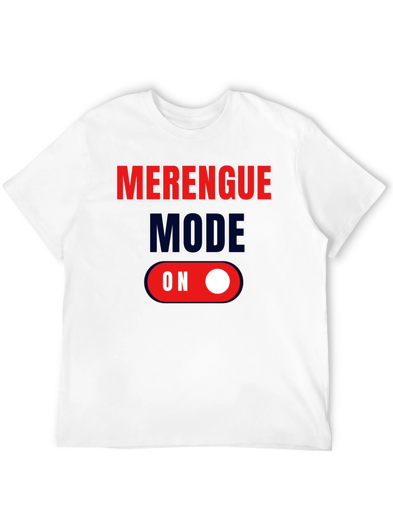 Merengue Mode On Graphic Tee - Black