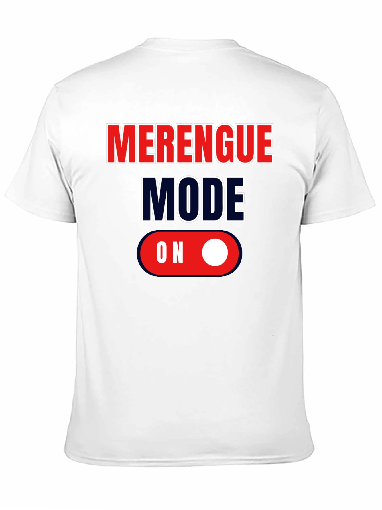 Merengue Mode On Graphic Tee - Black