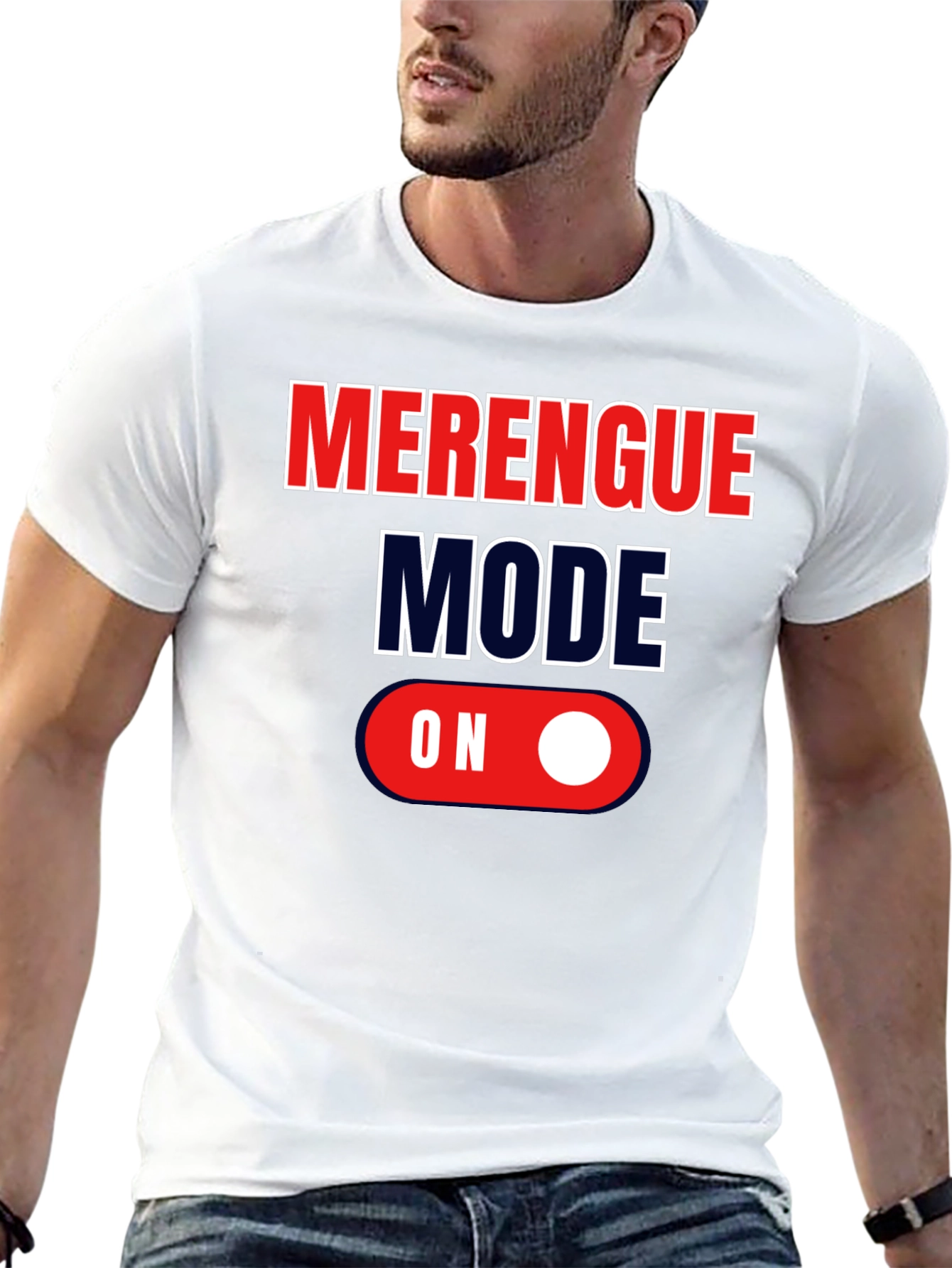 Merengue Mode On Graphic Tee - Black