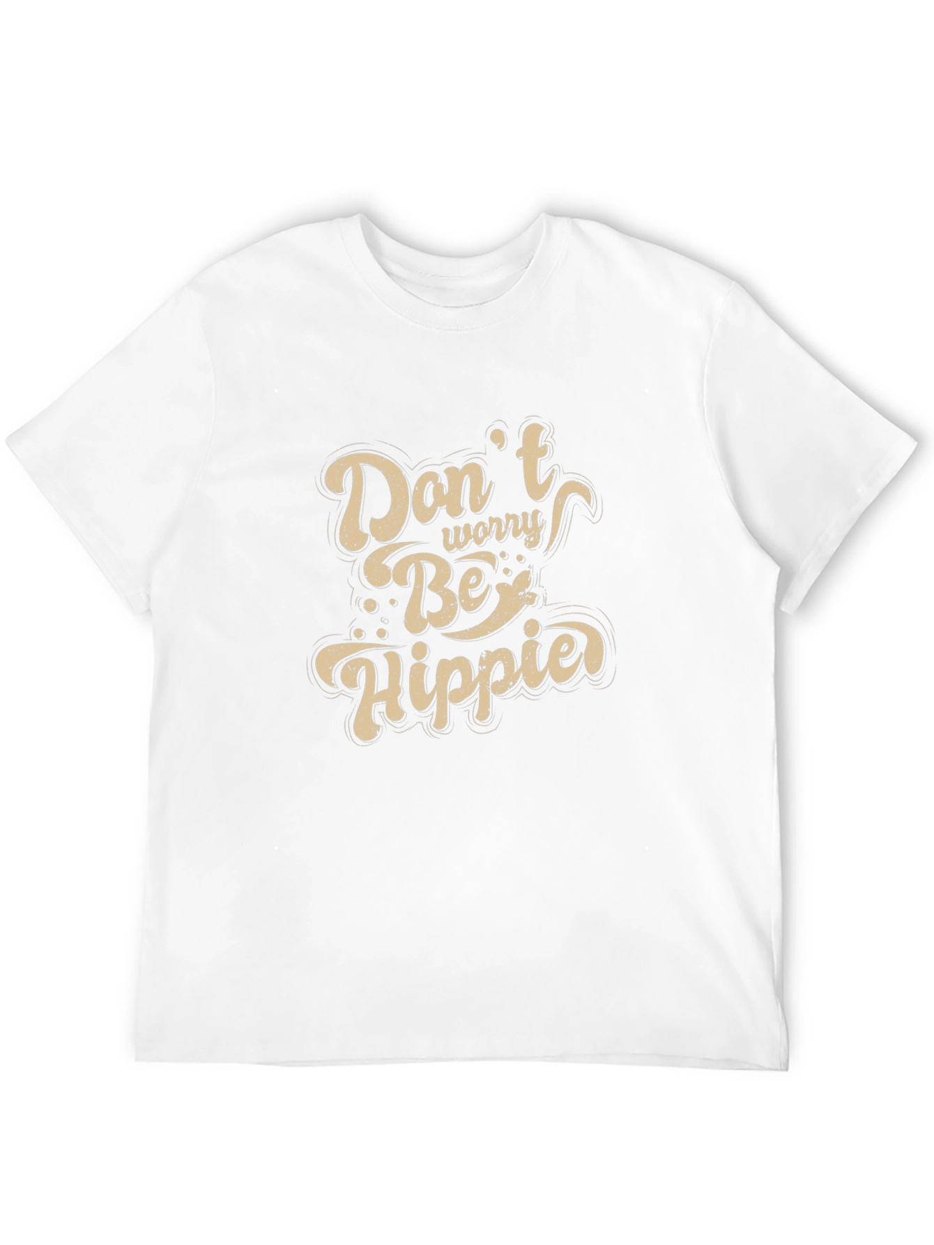 Dont Worry Be Hippie Graphic T-Shirt