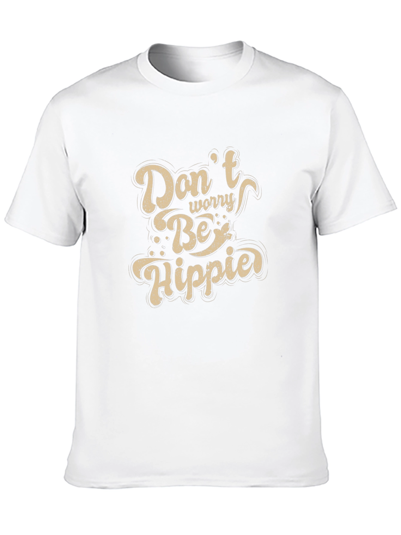 Dont Worry Be Hippie Graphic T-Shirt
