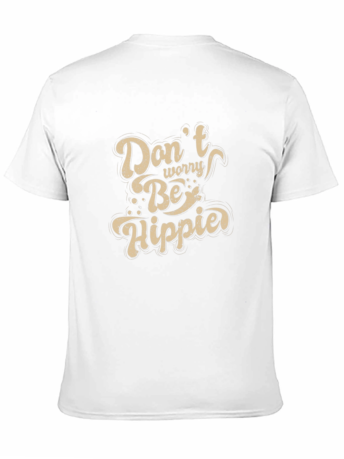 Dont Worry Be Hippie Graphic T-Shirt