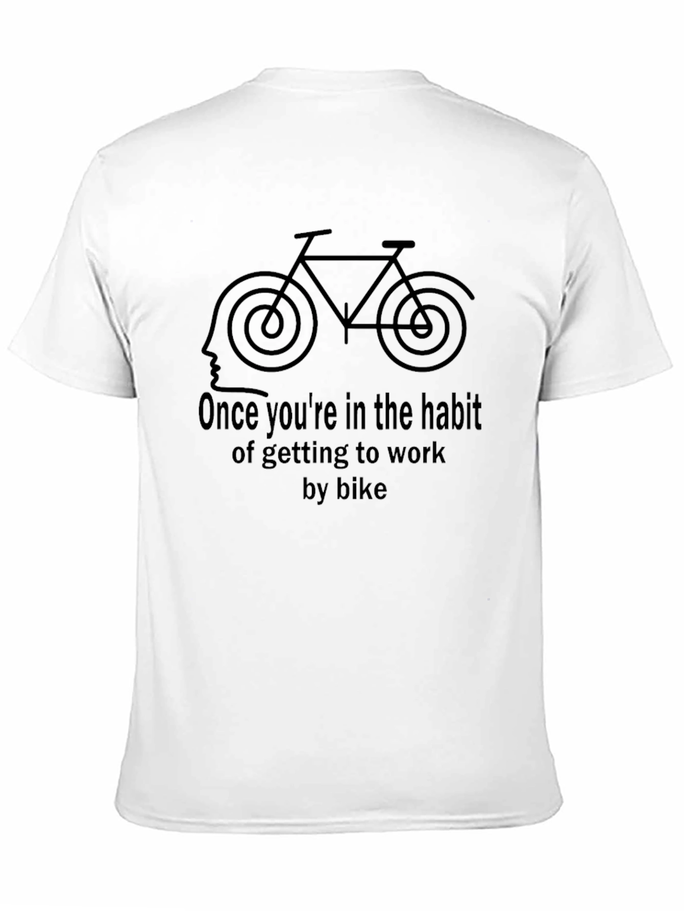 Bike Habit T-Shirt - Cycling Commute Tee