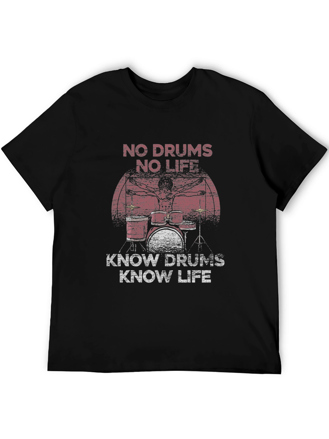 Drummer T-Shirt - No Drums No Life