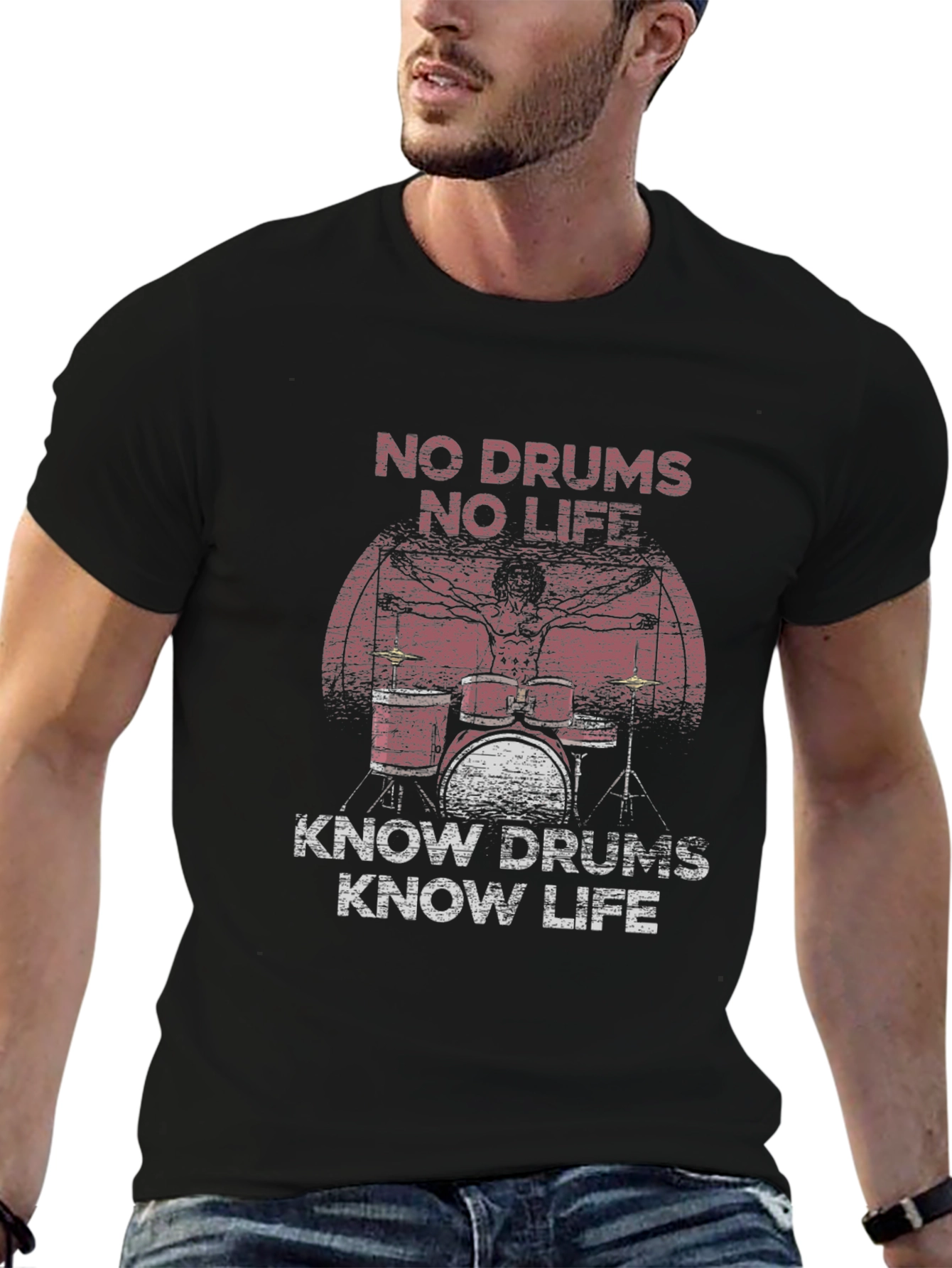 Drummer T-Shirt - No Drums No Life