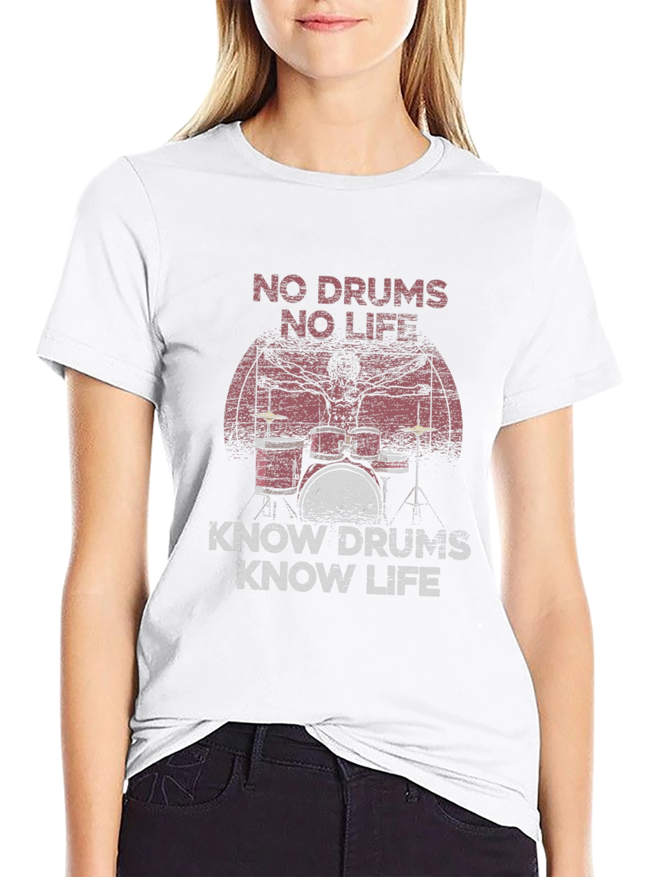 Drummer T-Shirt - No Drums No Life