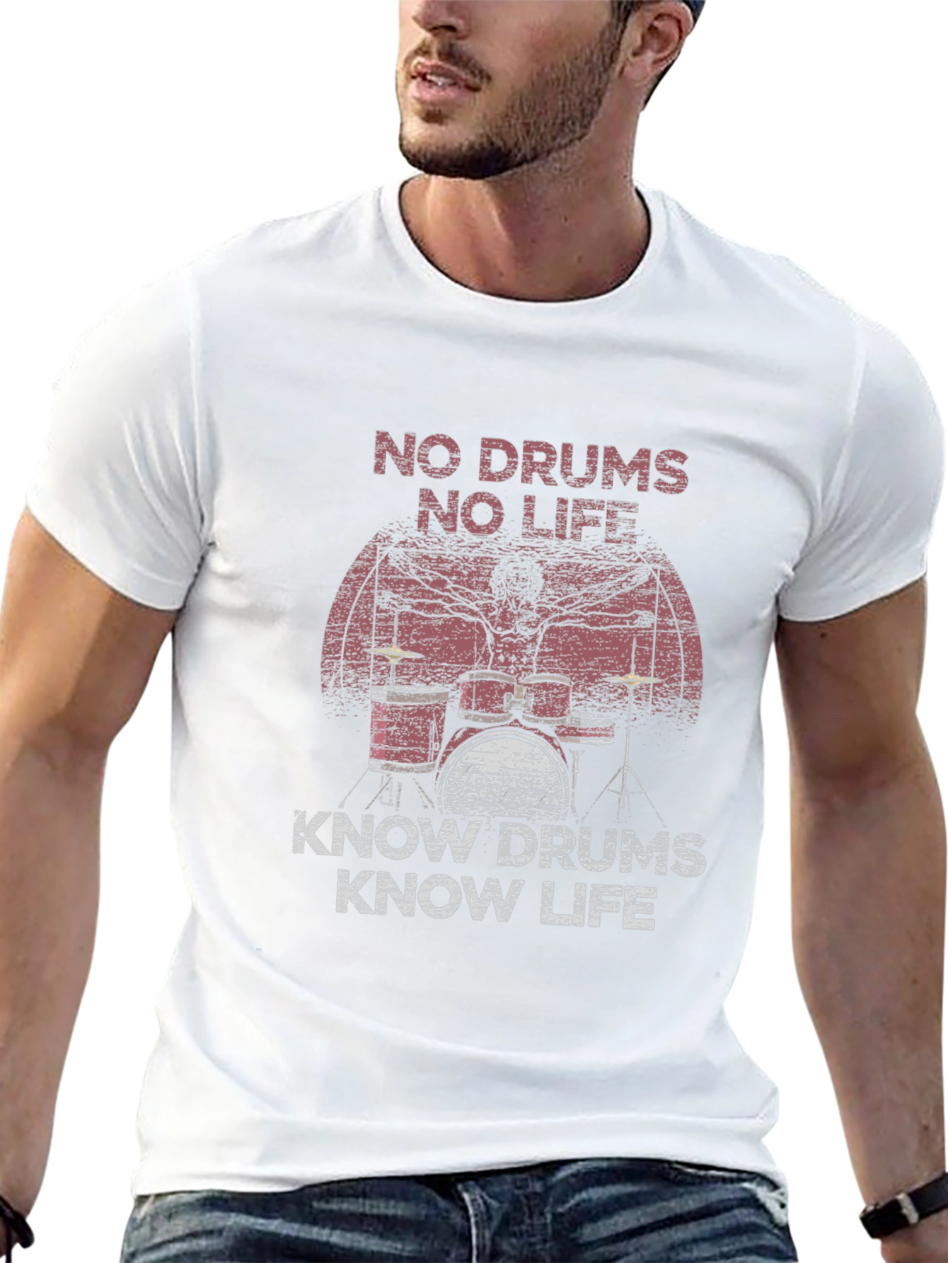 Drummer T-Shirt - No Drums No Life