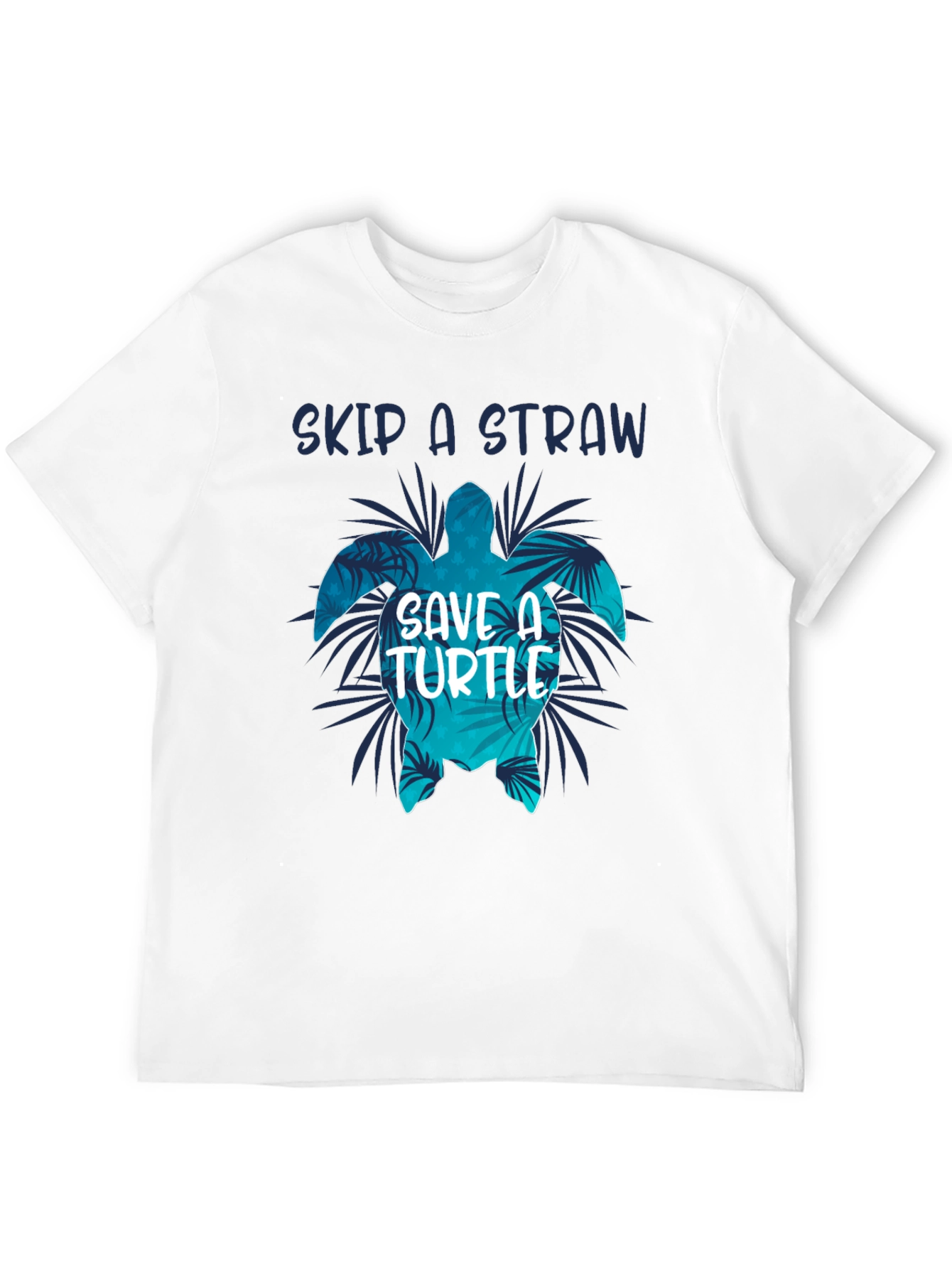 Skip A Straw Save A Turtle T-Shirt