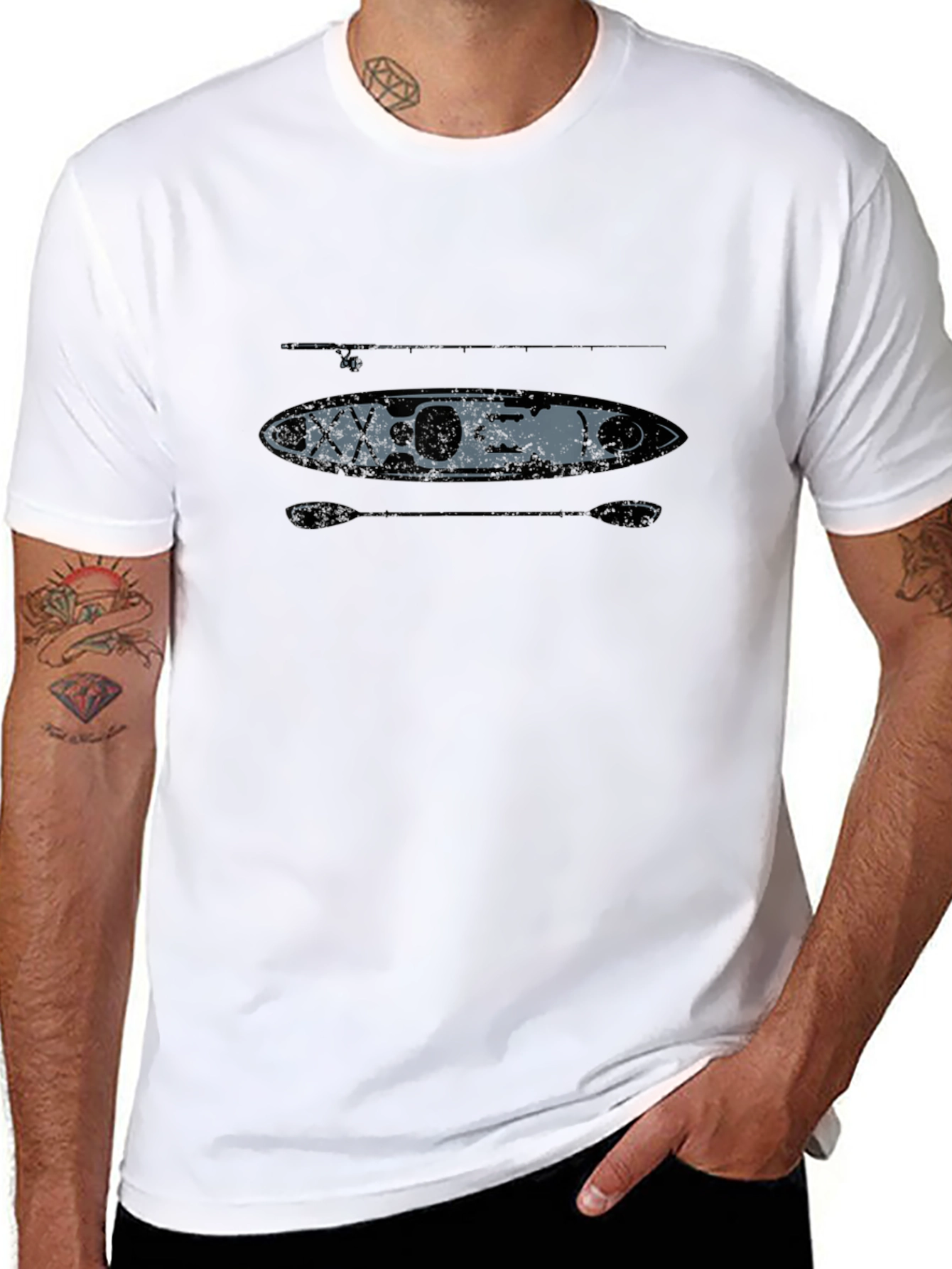 Kayak Fishing T-Shirt - Angler Tee