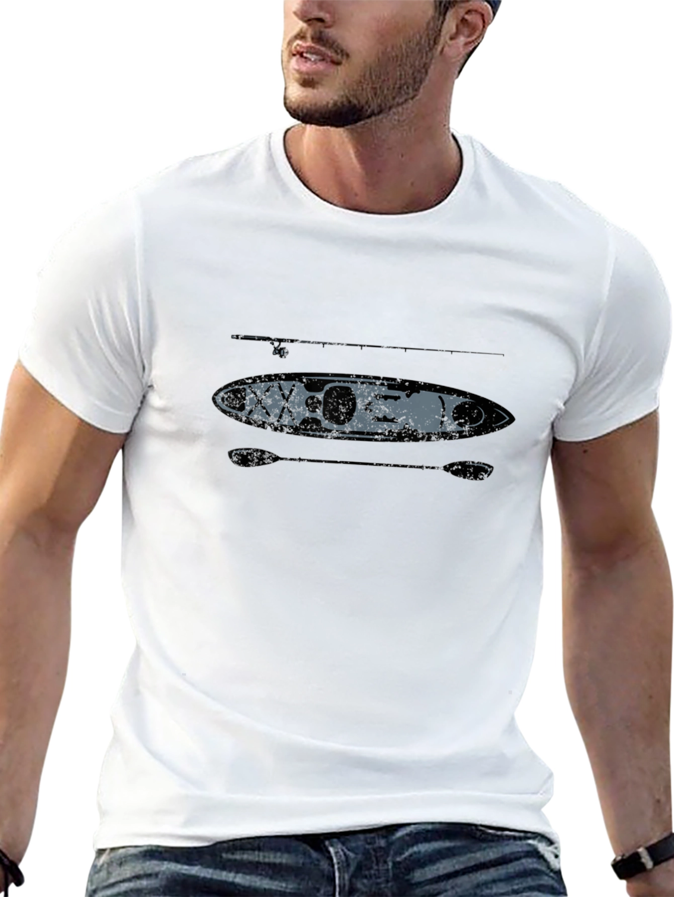 Kayak Fishing T-Shirt - Angler Tee