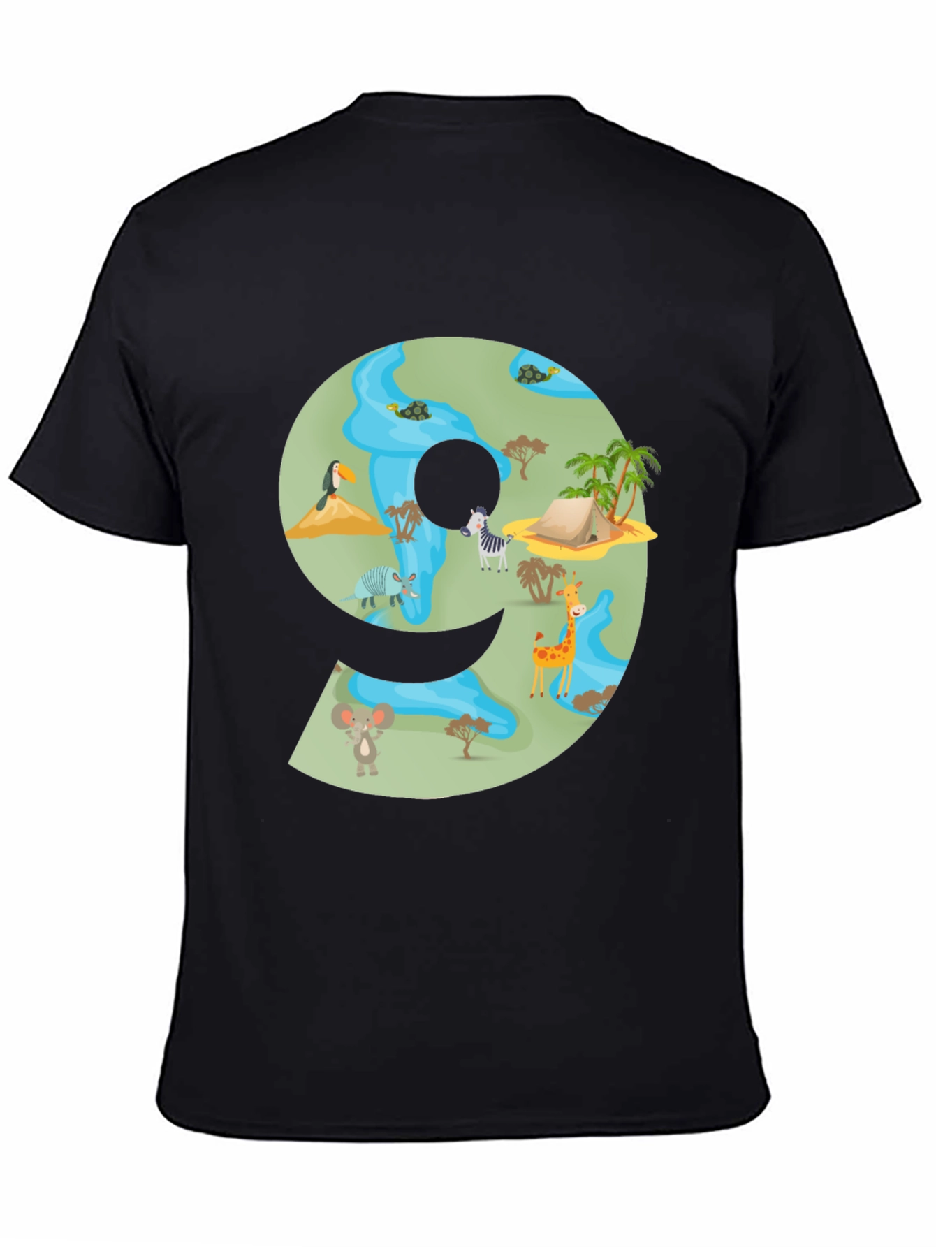 Safari Adventure Number 9 T-Shirt