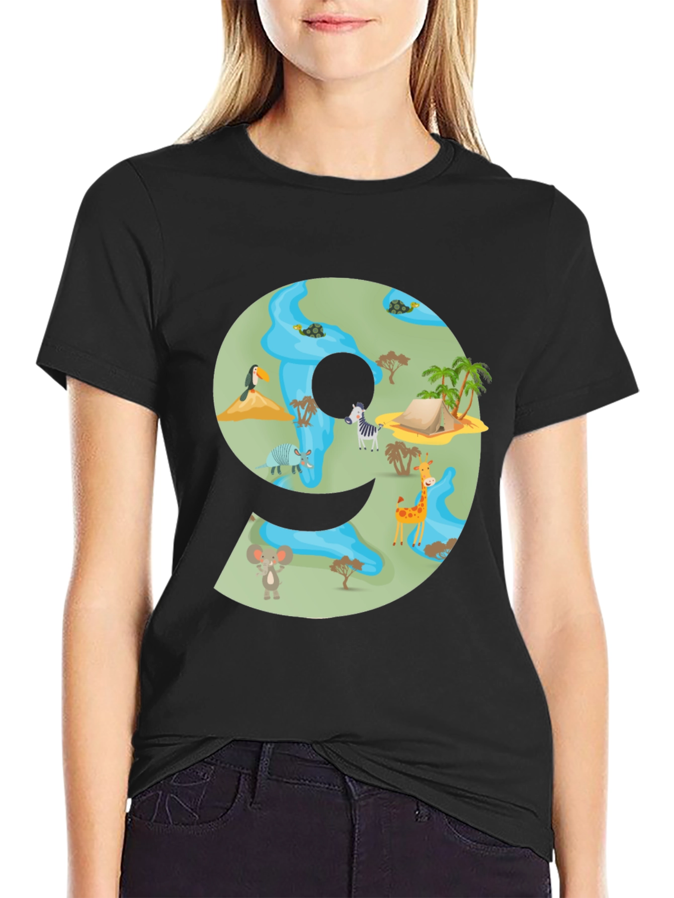 Safari Adventure Number 9 T-Shirt
