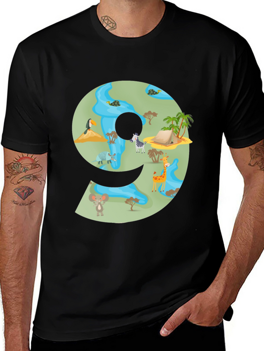 Safari Adventure Number 9 T-Shirt