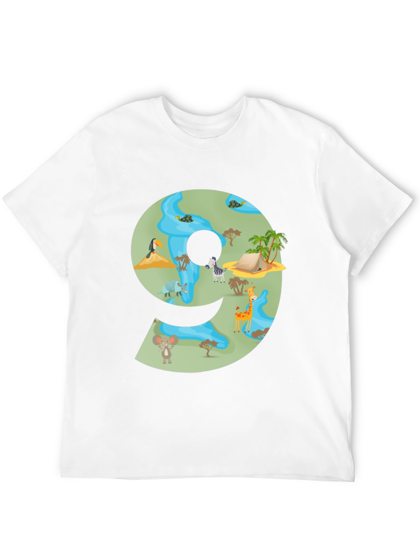 Safari Adventure Number 9 T-Shirt