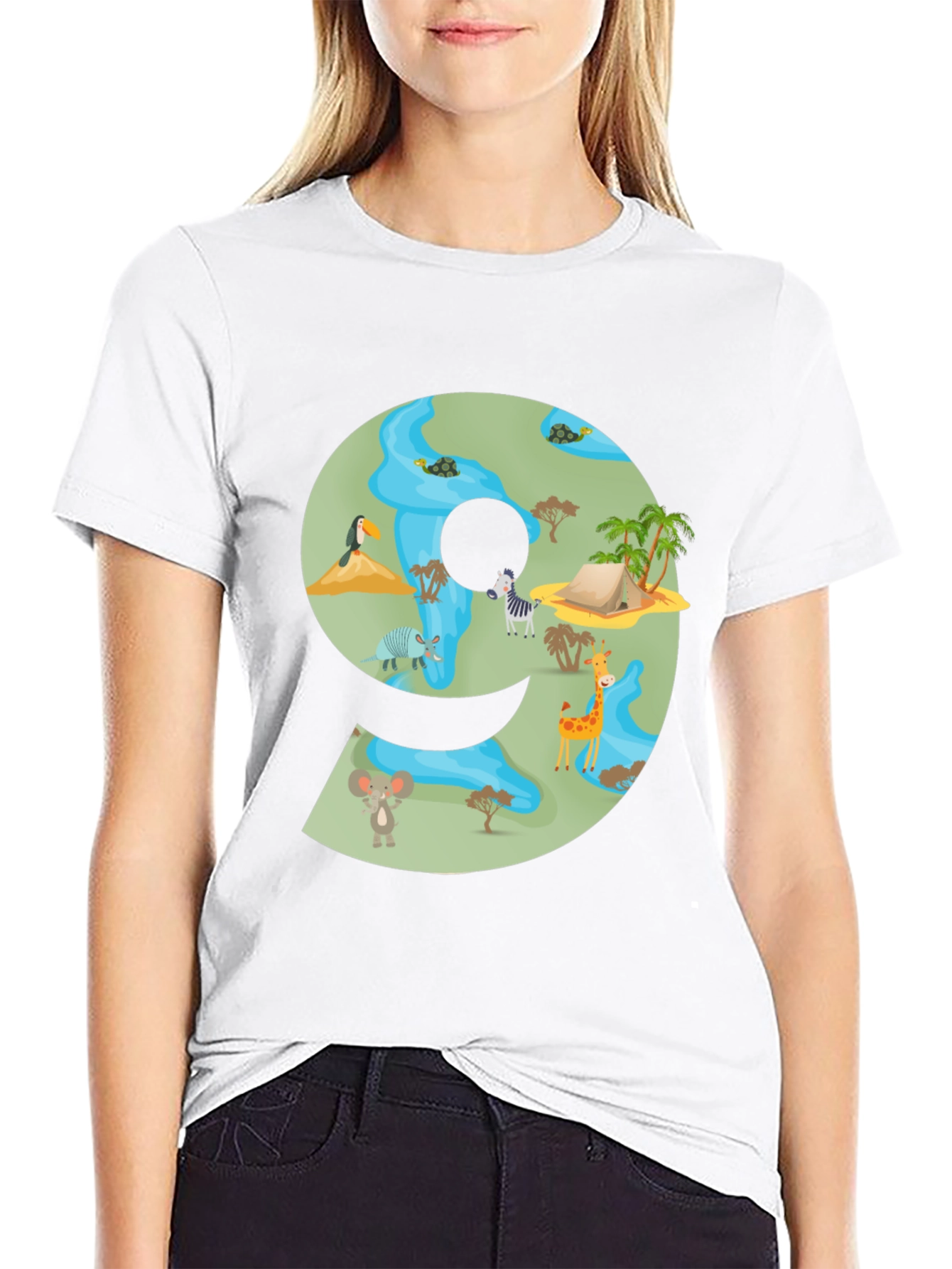 Safari Adventure Number 9 T-Shirt