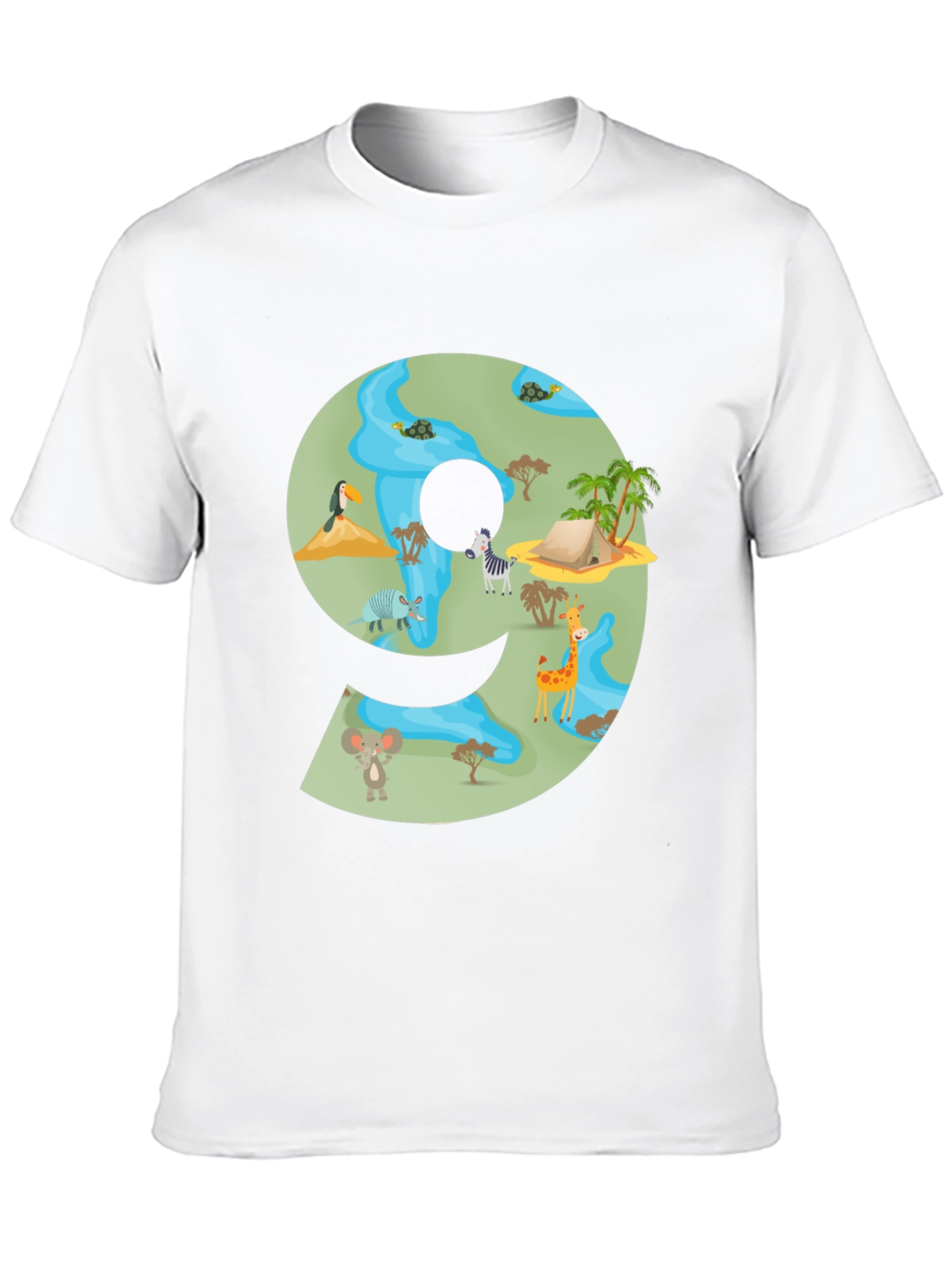 Safari Adventure Number 9 T-Shirt