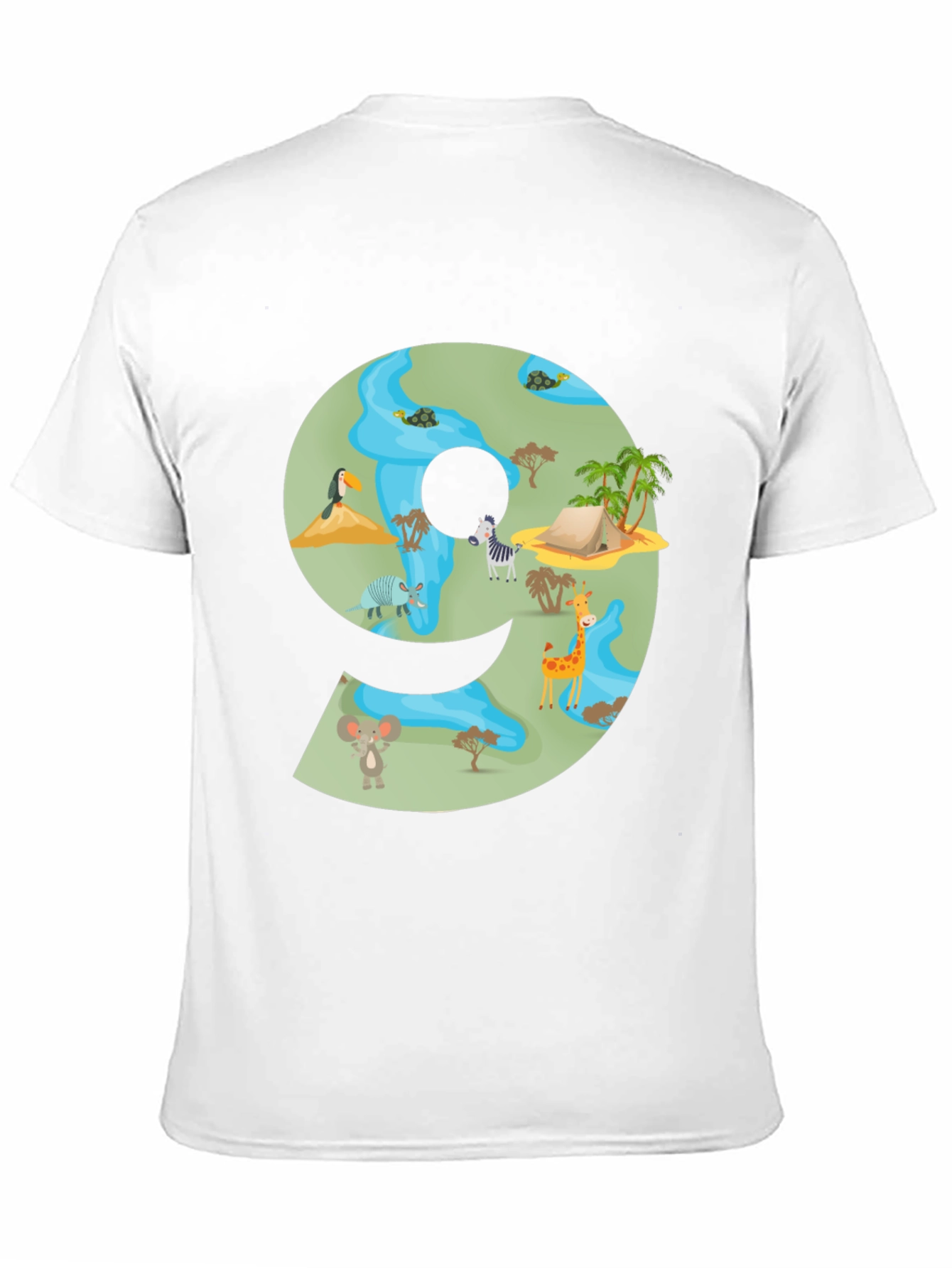 Safari Adventure Number 9 T-Shirt