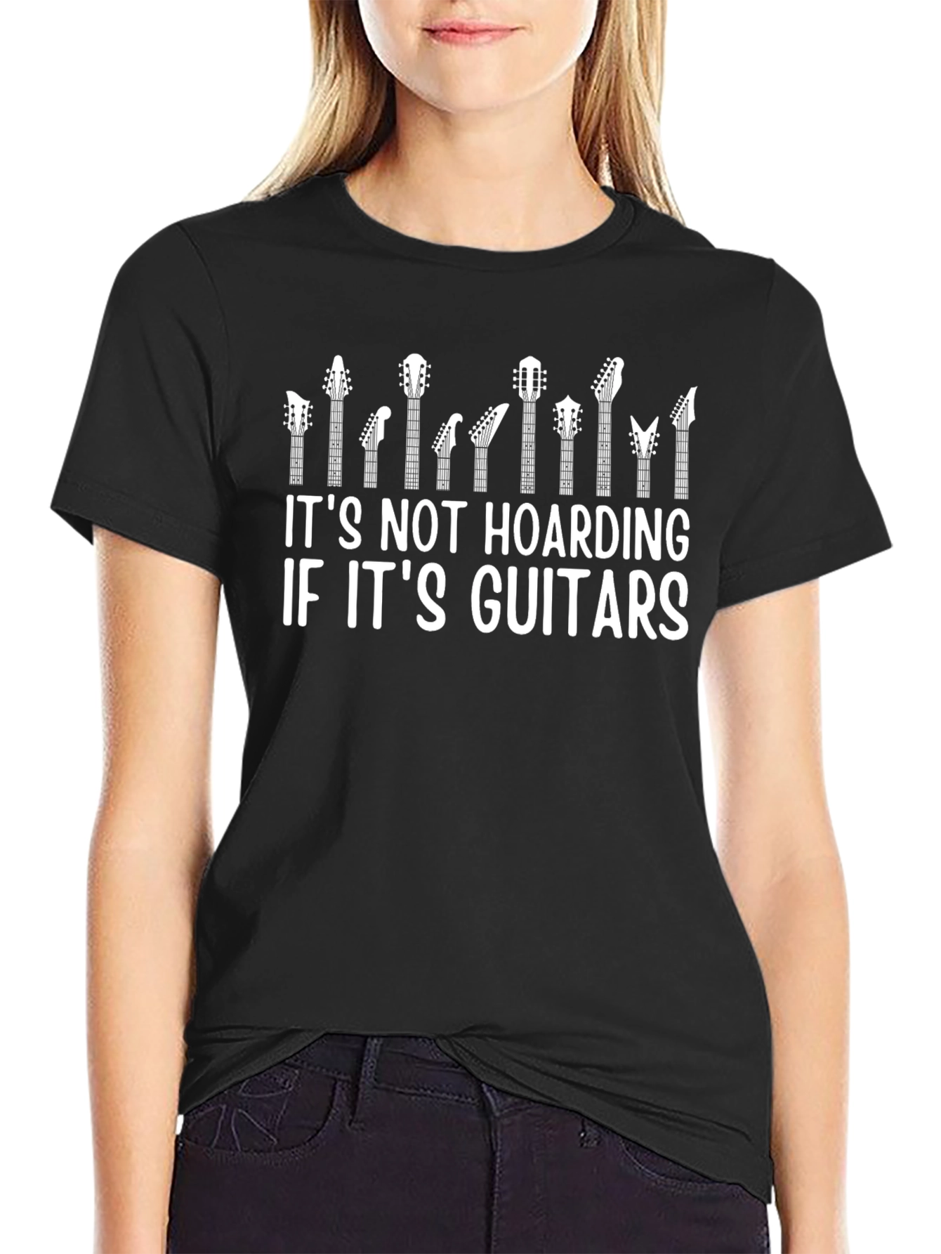 Guitar Hoarding T-Shirt - Musician Tee