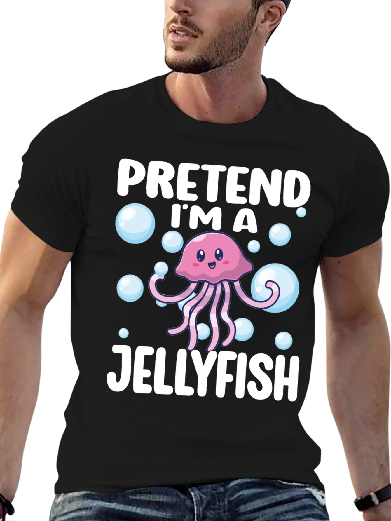 Pretend Im a Jellyfish T-Shirt Funny Costume Party