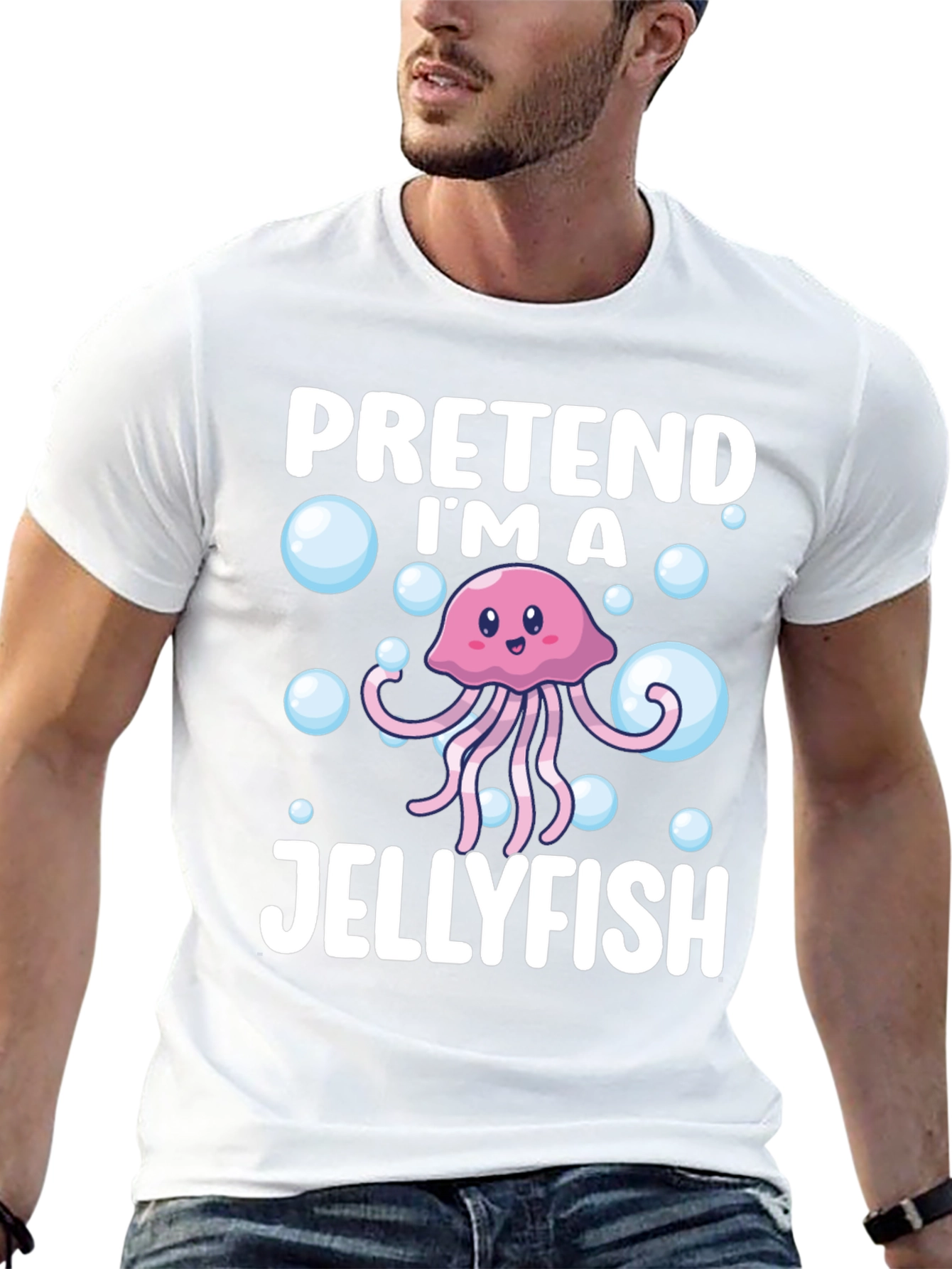 Pretend Im a Jellyfish T-Shirt Funny Costume Party