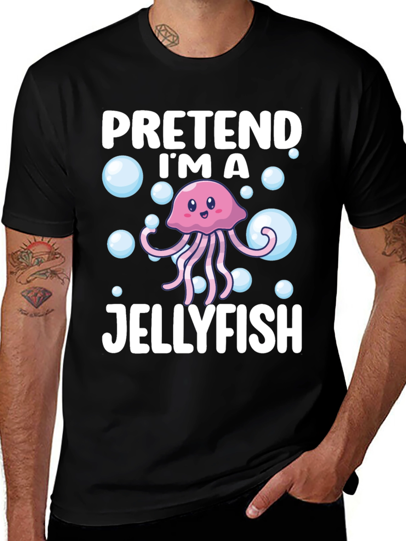 Pretend Im a Jellyfish T-Shirt Funny Costume Party
