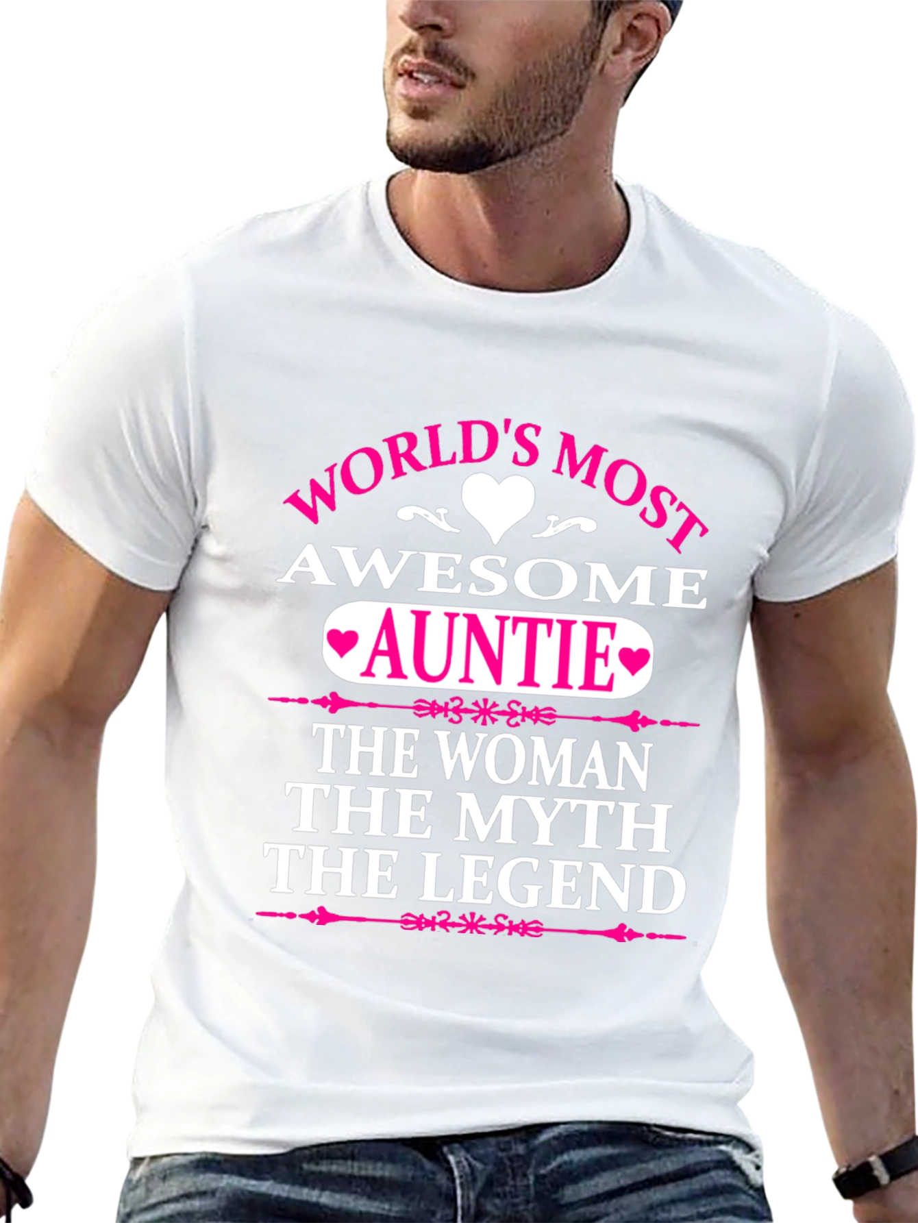 Worlds Most Awesome Auntie T-Shirt