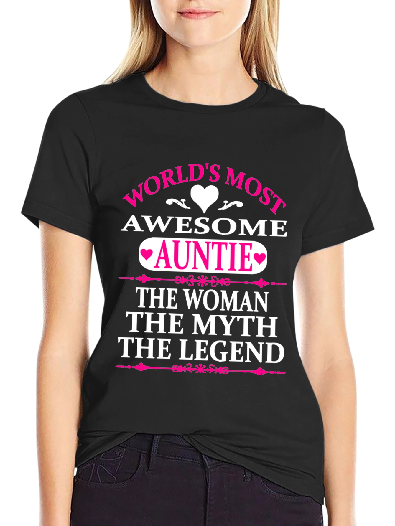 Worlds Most Awesome Auntie T-Shirt