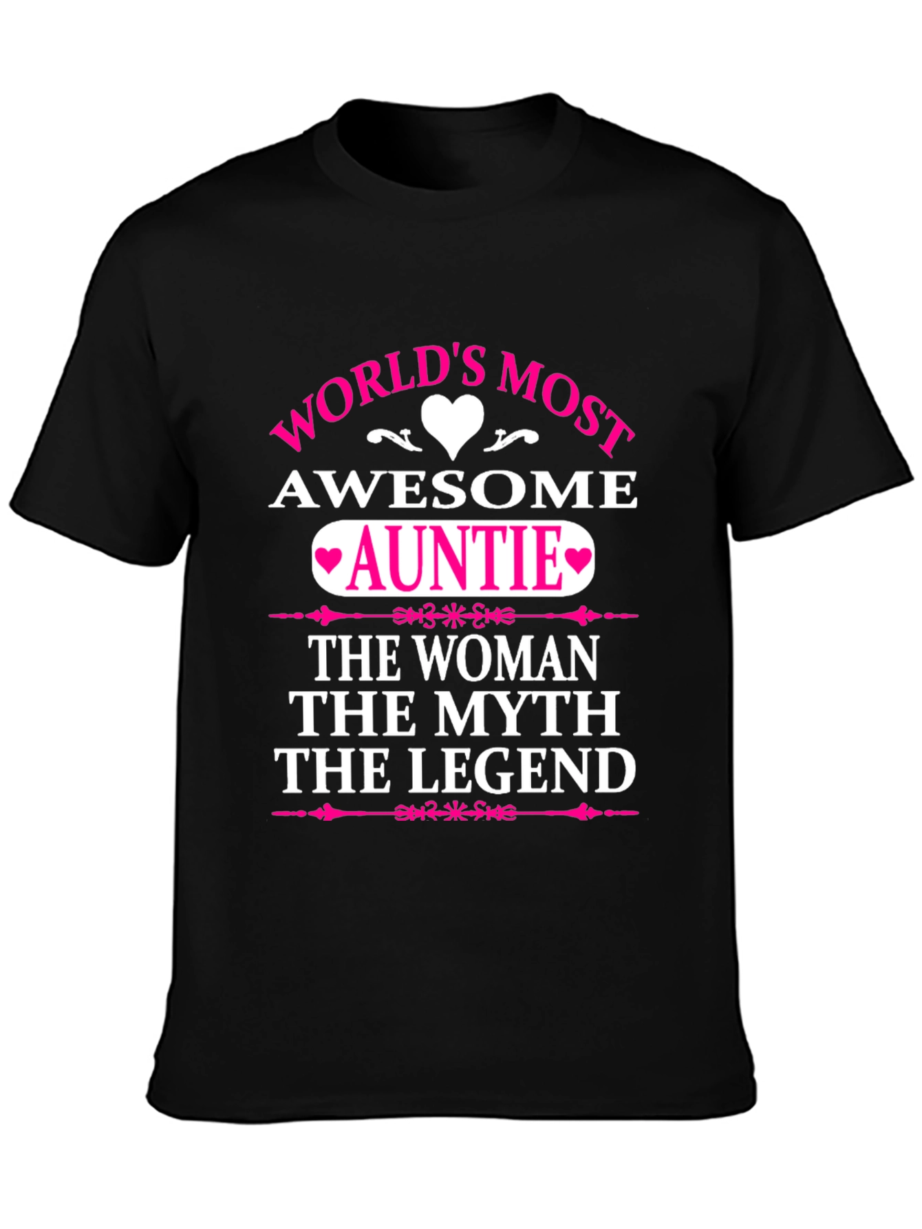 Worlds Most Awesome Auntie T-Shirt