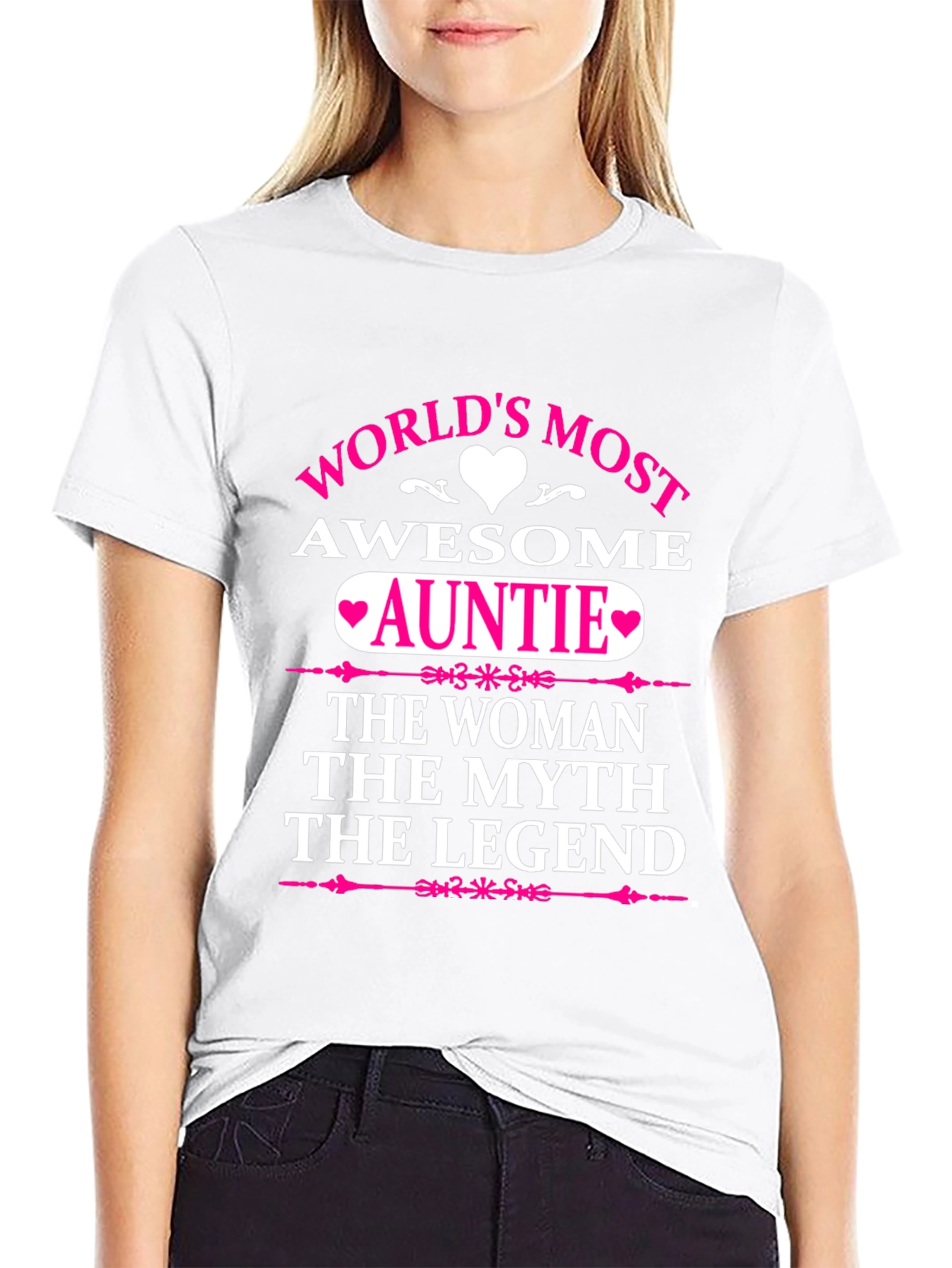 Worlds Most Awesome Auntie T-Shirt