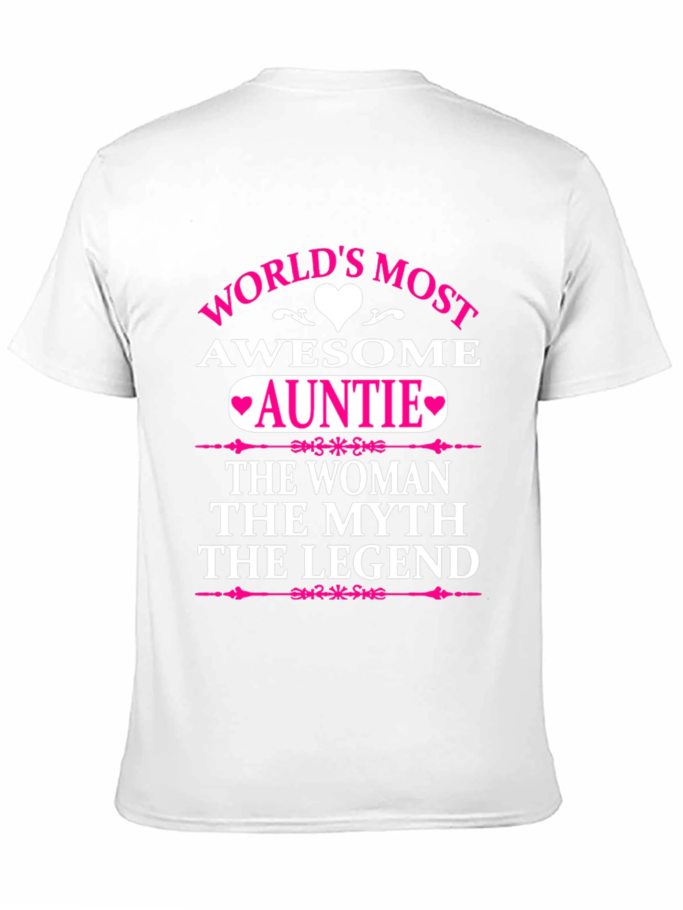 Worlds Most Awesome Auntie T-Shirt