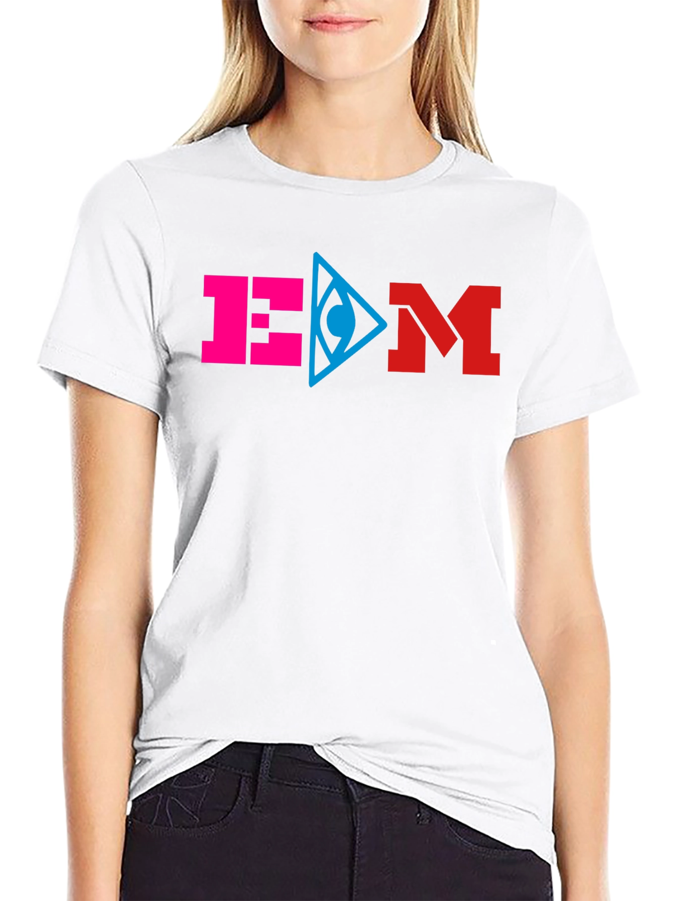 EDM Music Graphic Black T-Shirt
