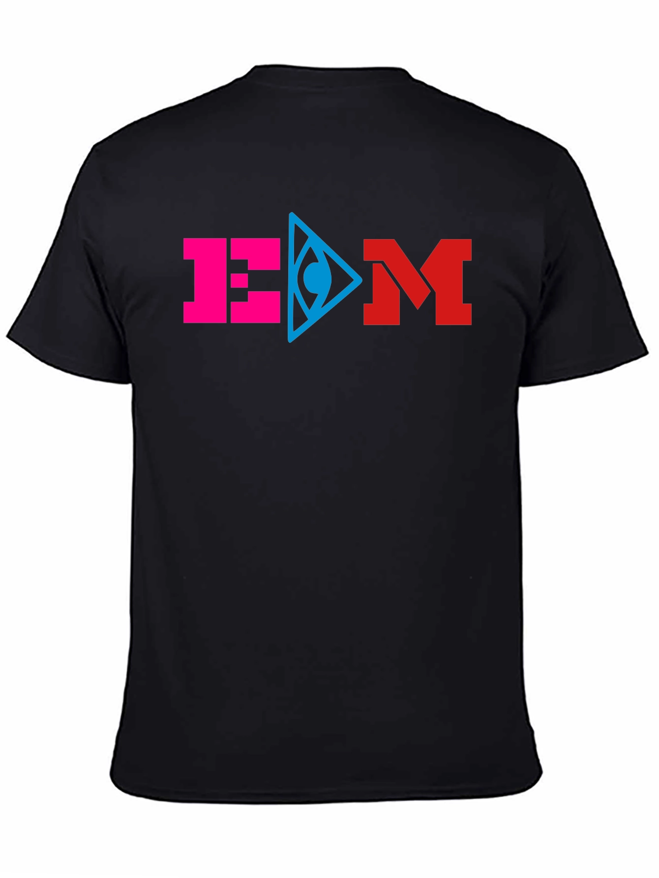 EDM Music Graphic Black T-Shirt