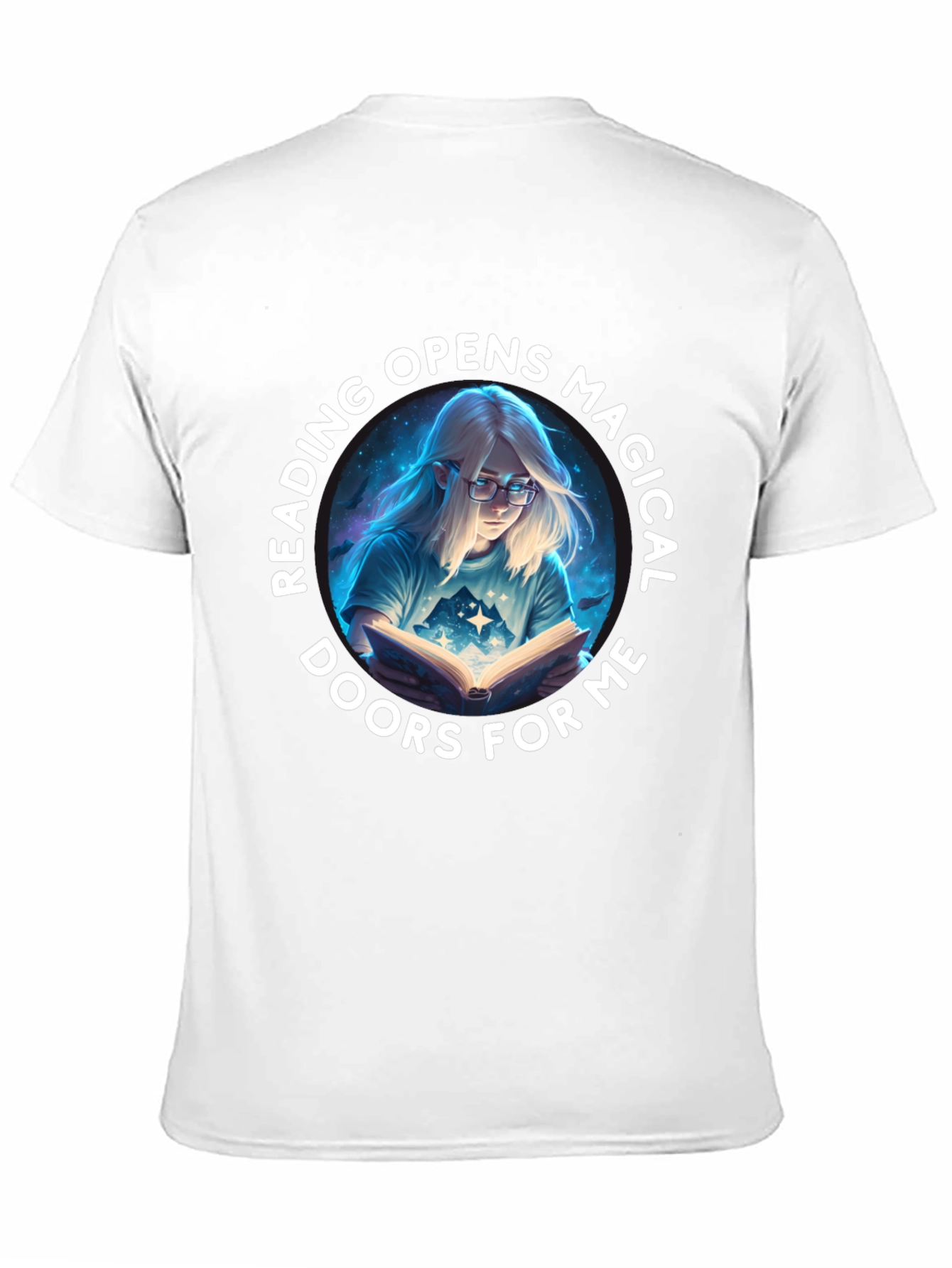 Magical Reading T-Shirt - Unisex Black Tee