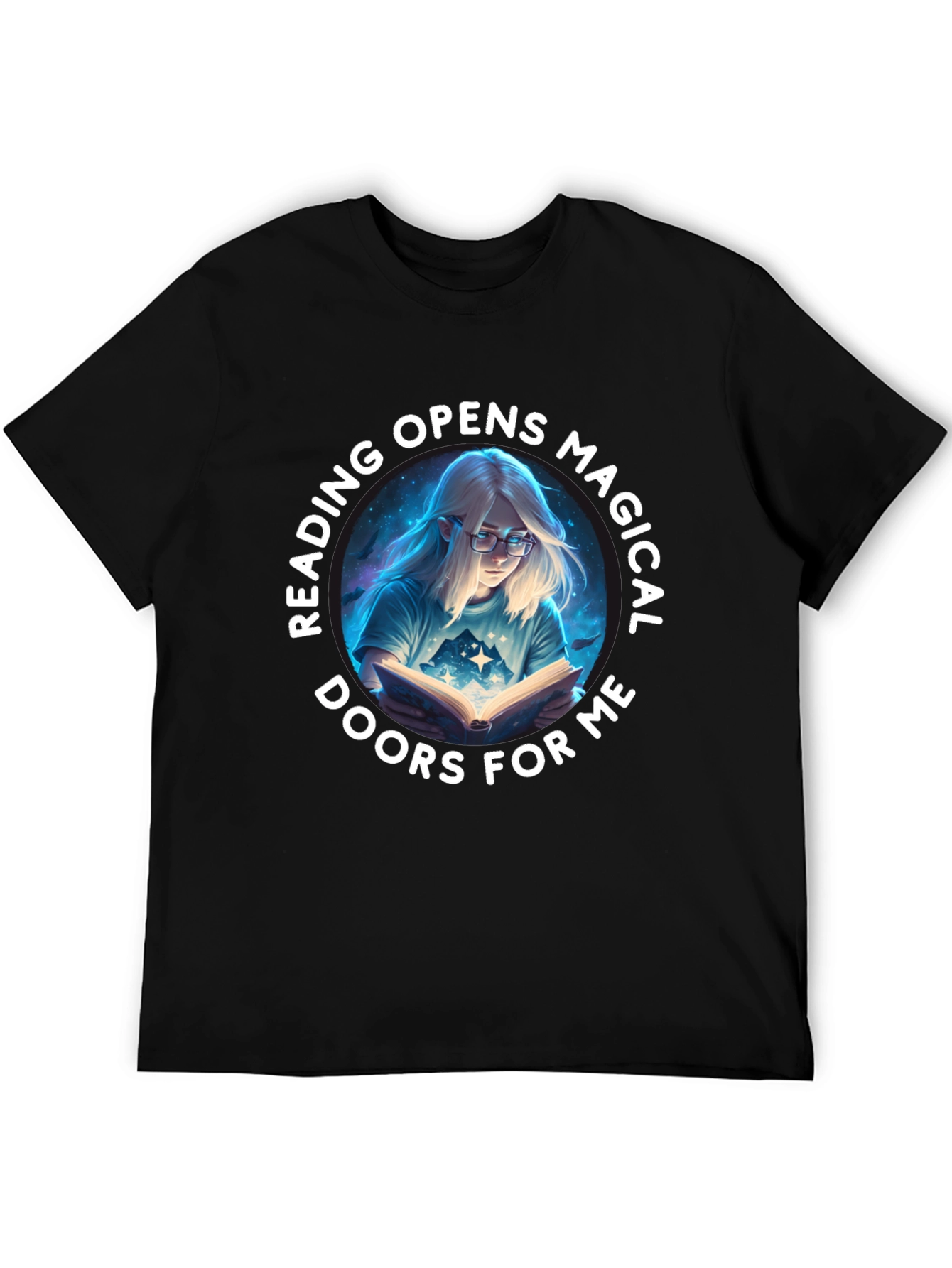 Magical Reading T-Shirt - Unisex Black Tee