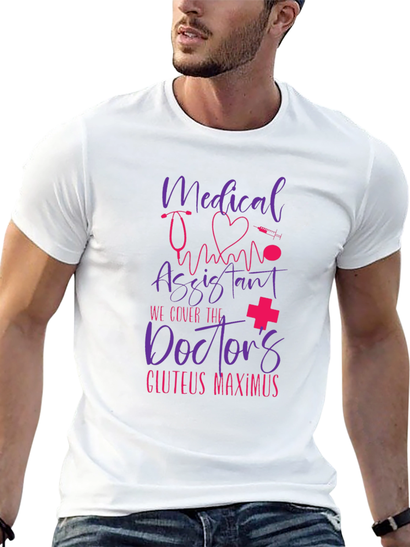 Medical Assistant Novelty Graphic T-Shirt