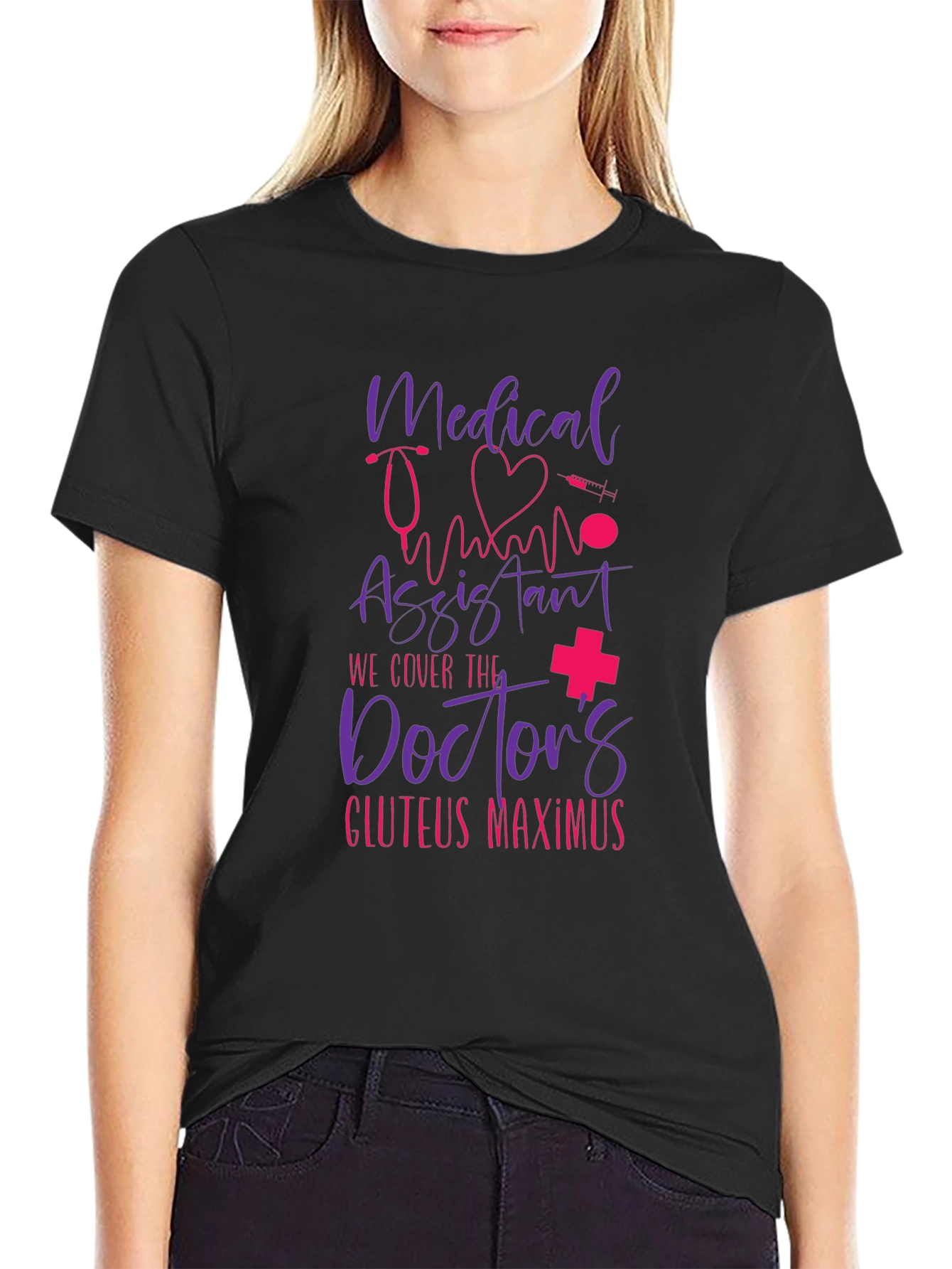 Medical Assistant Novelty Graphic T-Shirt
